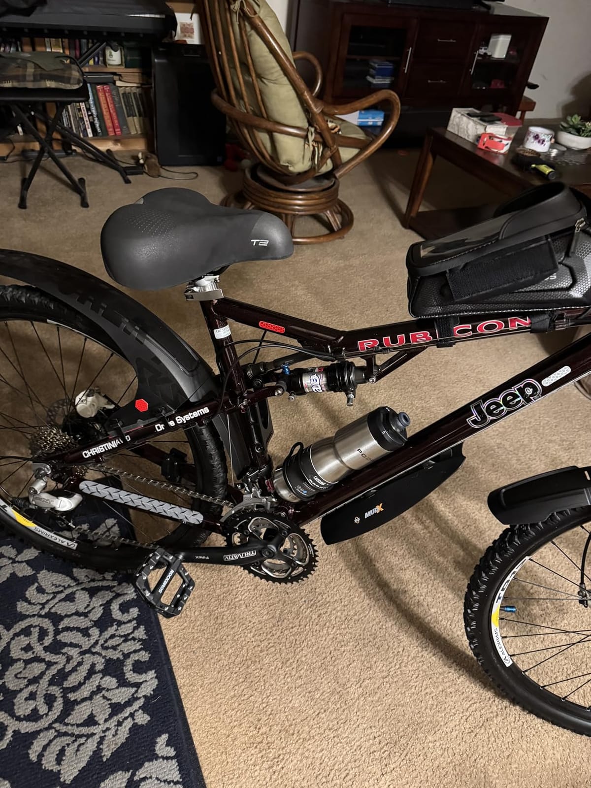 SKS GERMANY Mud-X Downtube Bicycle Fender customer photo 1