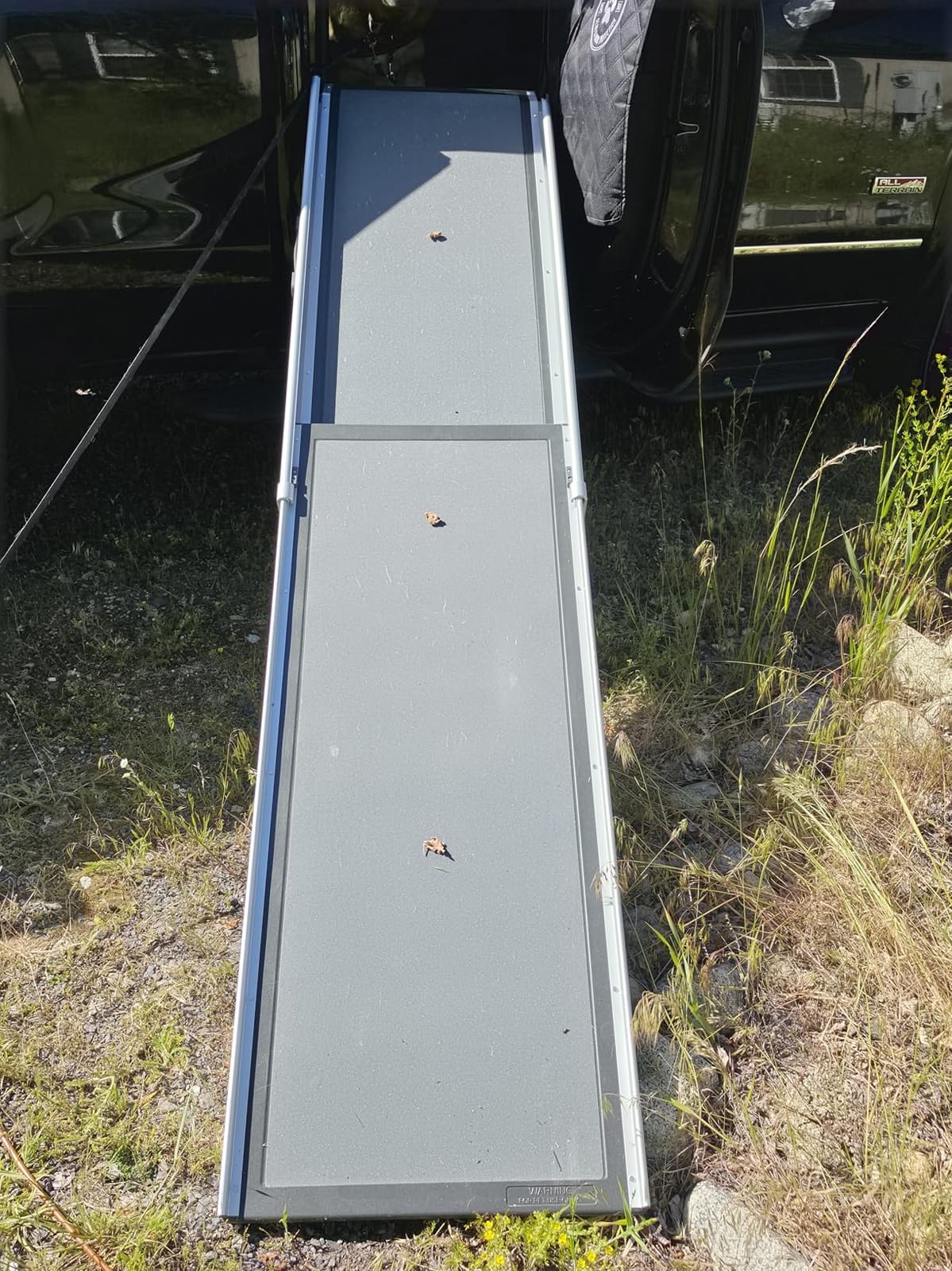PetSafe Happy Ride Extra Long Telescoping Dog Ramp, Portable Pet Ramp for Cars, Trucks & SUVs with Adjustable Sizing customer photo 2