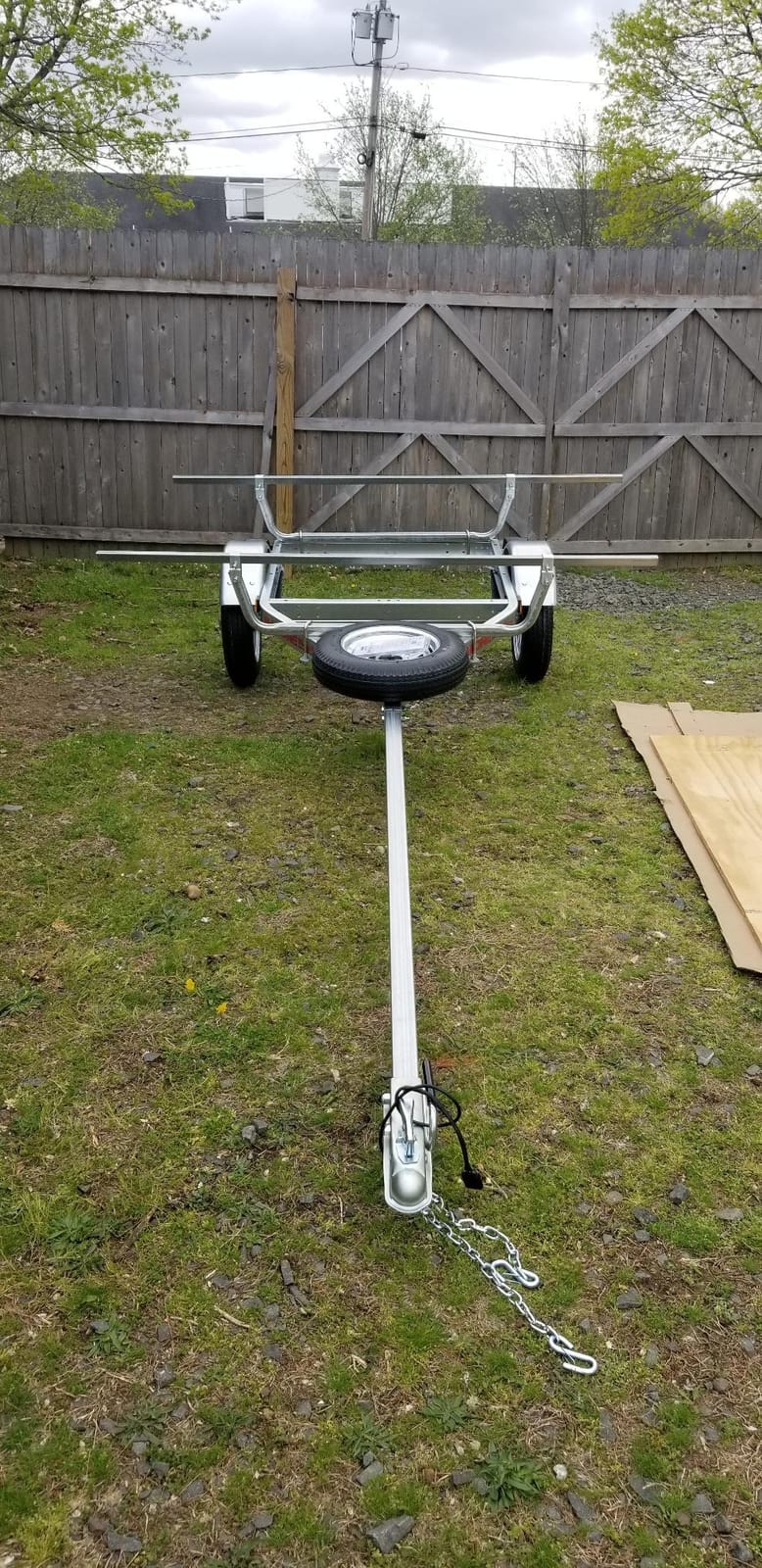Malone MPG460G MicroSport Kayak Trailer | 20' / 800 lbs Capacity | Fully Submersible | 78