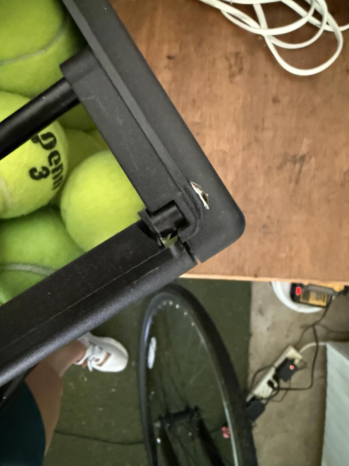 Tourna Mini Ballport Tennis Ball Pick Up Hopper customer photo 1