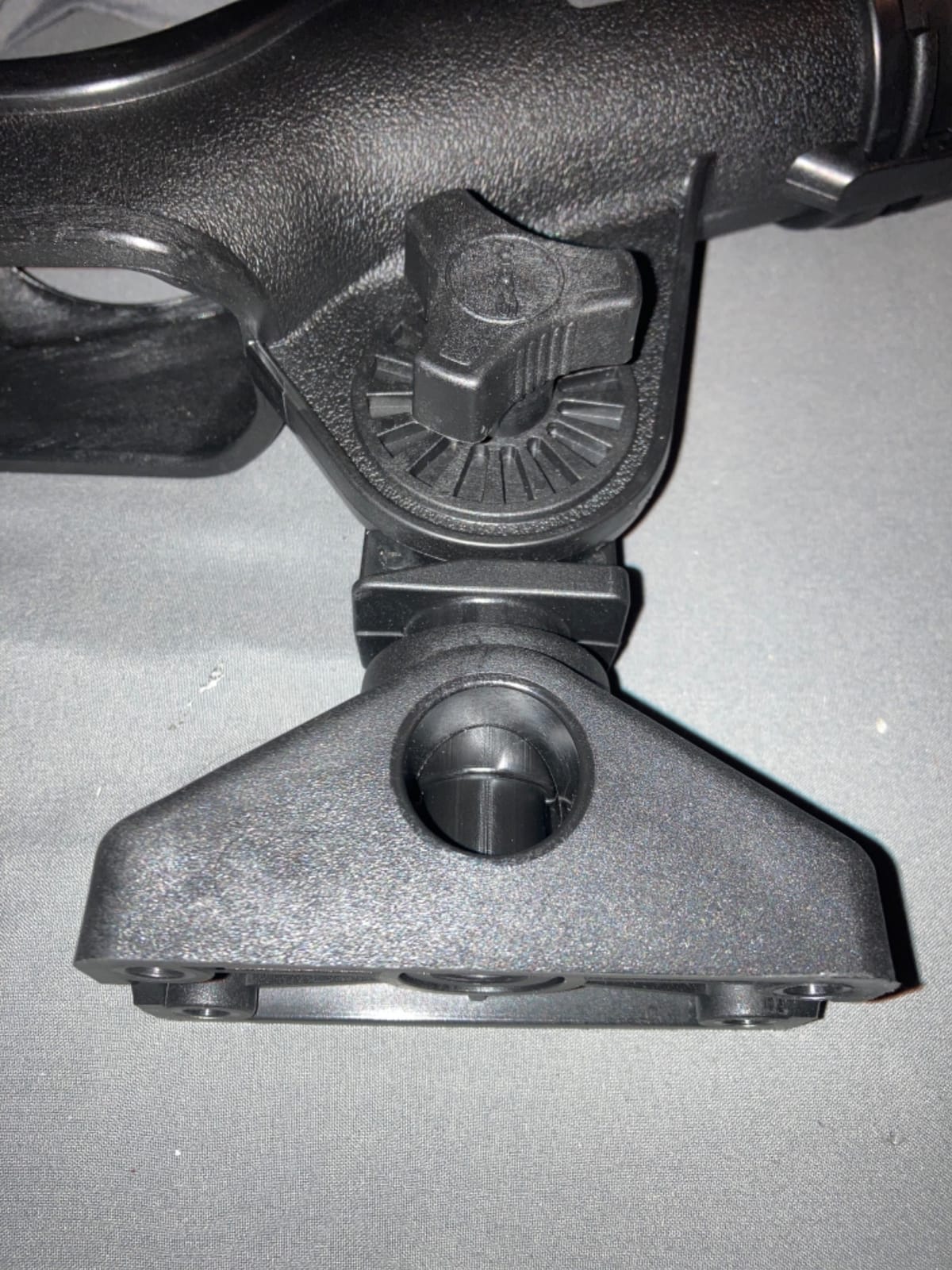 Scotty #230 Powerlock Rod Holder with #241 Side/Deck Mount, Adjustable Boat Fishing Rod Holder, Universal Cradle Design, Side or Deck Mount Installation, Marine-Grade Construction customer photo 2
