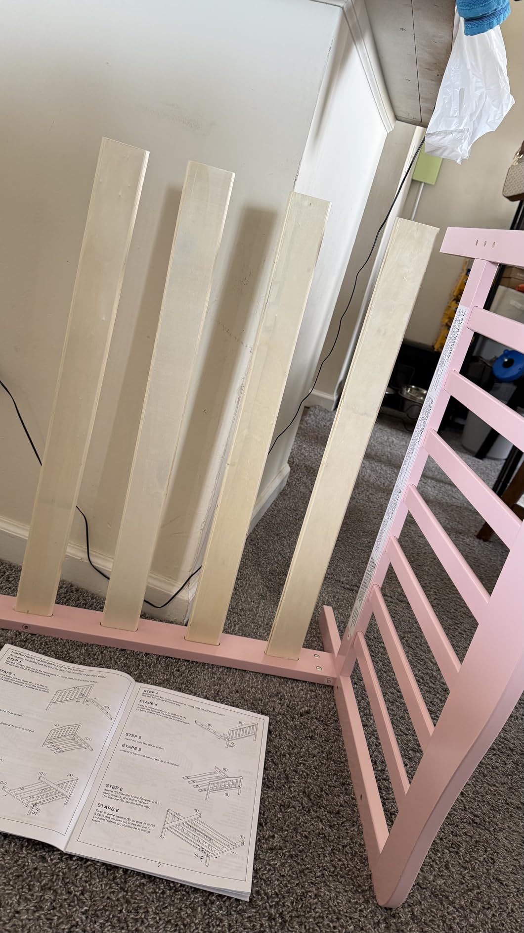 Dream On Me Classic Design Toddler Bed, GREENGUARD Gold, Espresso customer photo 2