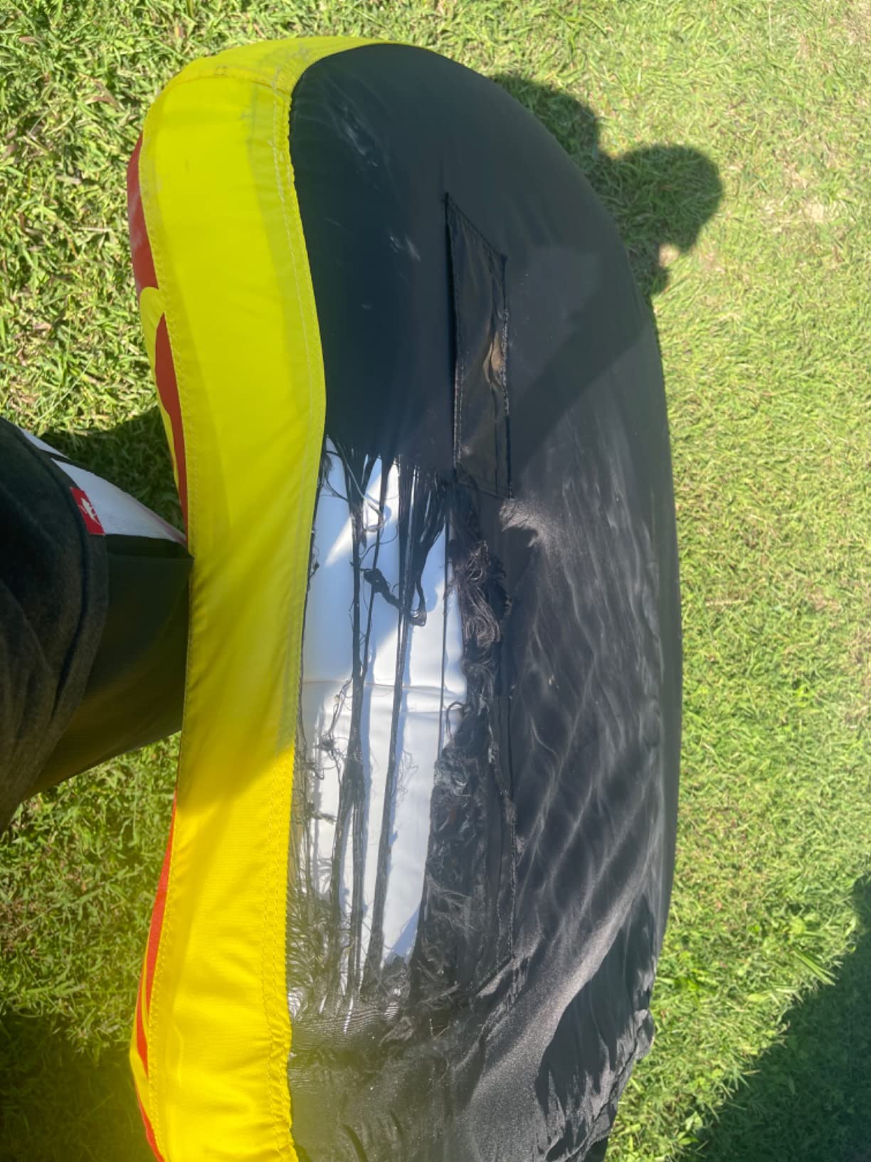 RAVE Sports Diablo II Boat Towable Tube - Inflatable Boating Tube for 1-2 Riders customer photo 1