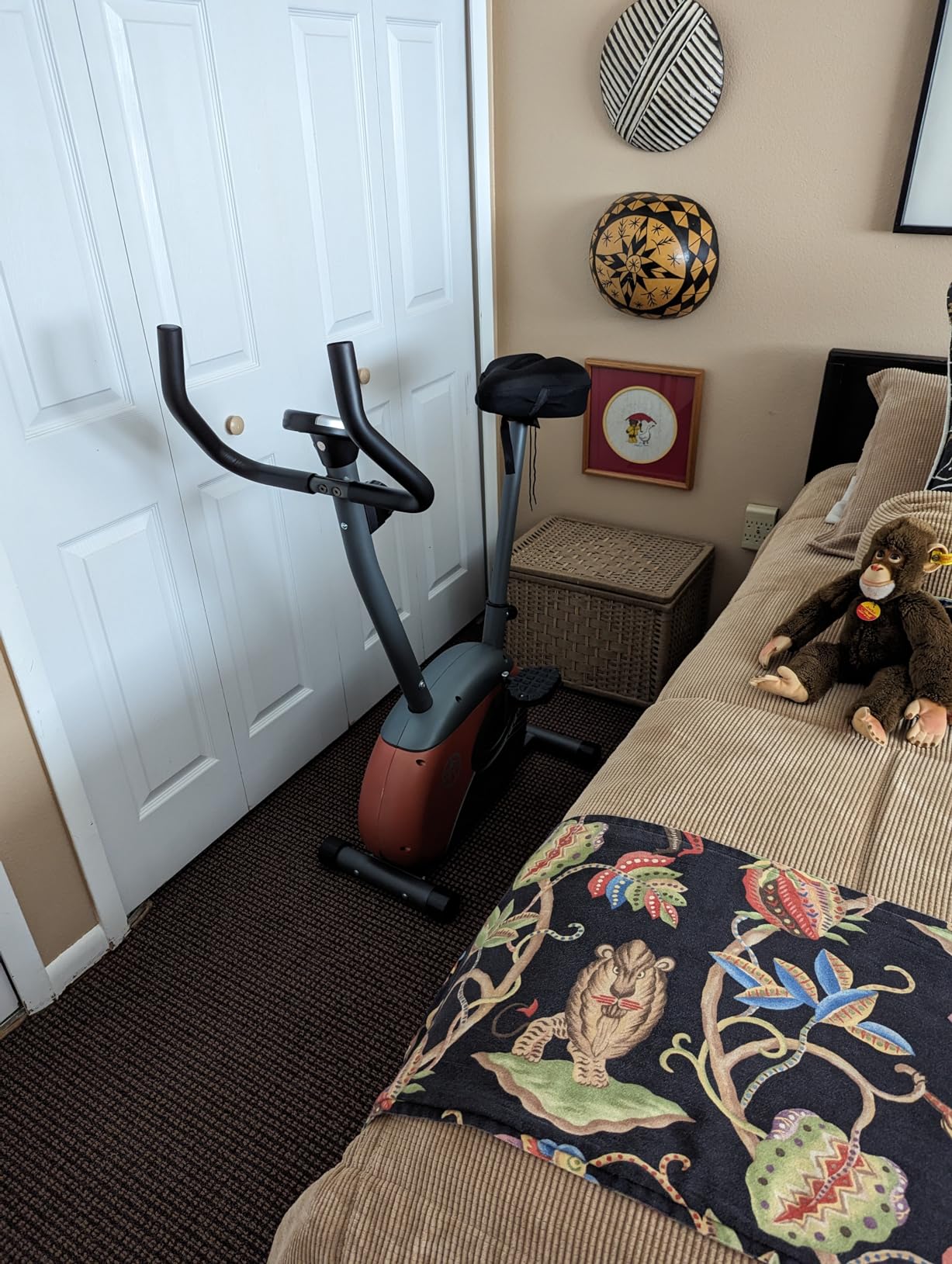 Marcy Home Fitness Personal Exercise Bike with Adjustable Magnetic Resistance for Cardio Workout and Cycle Training customer photo 2