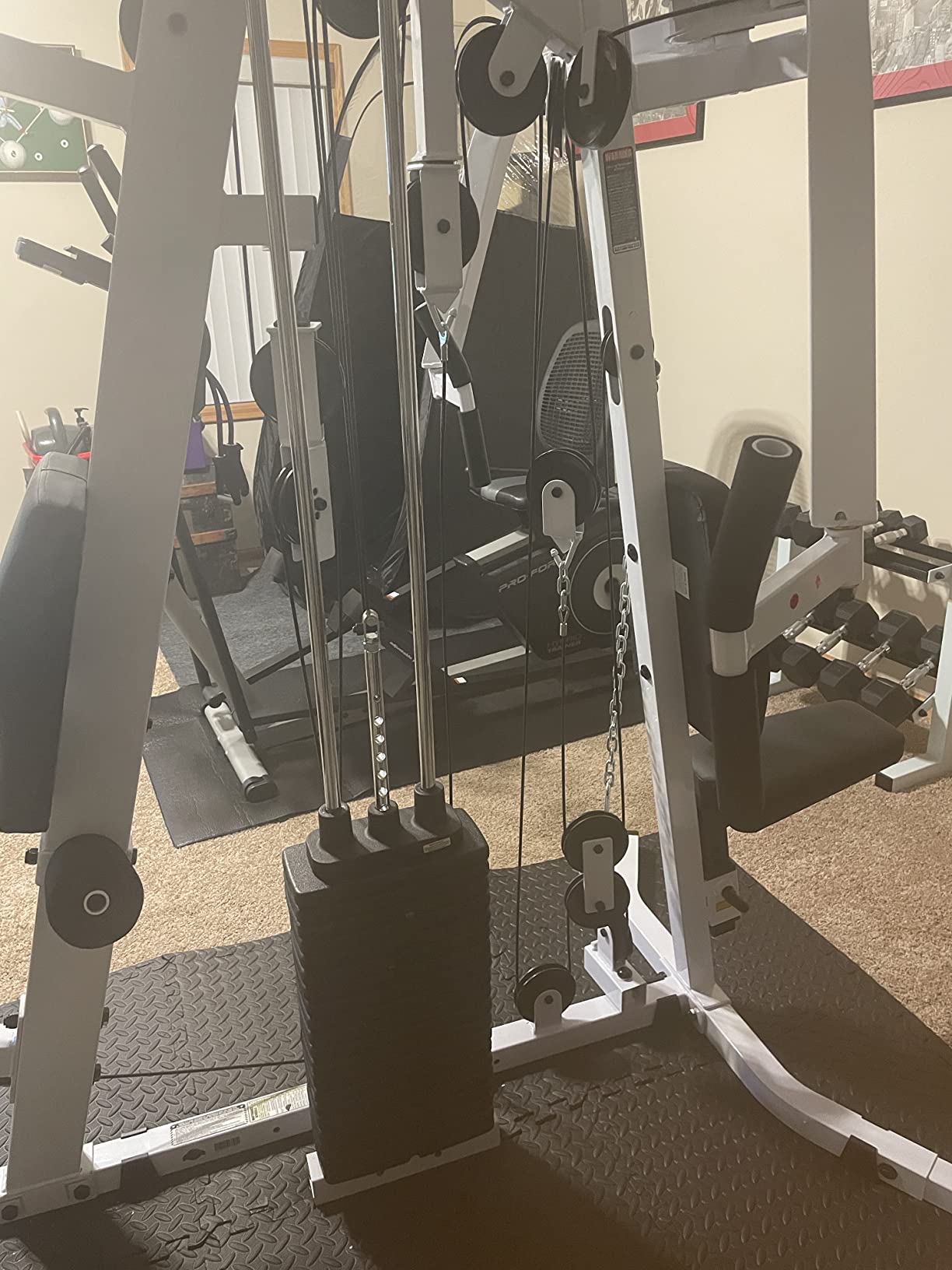 Body-Solid Multi-Station, Single Weight Stack Home Gym Machine, Arm & Leg Strength Training Functional Exercise Workout Station, 210lbs. Black Weight Stacks customer photo 1