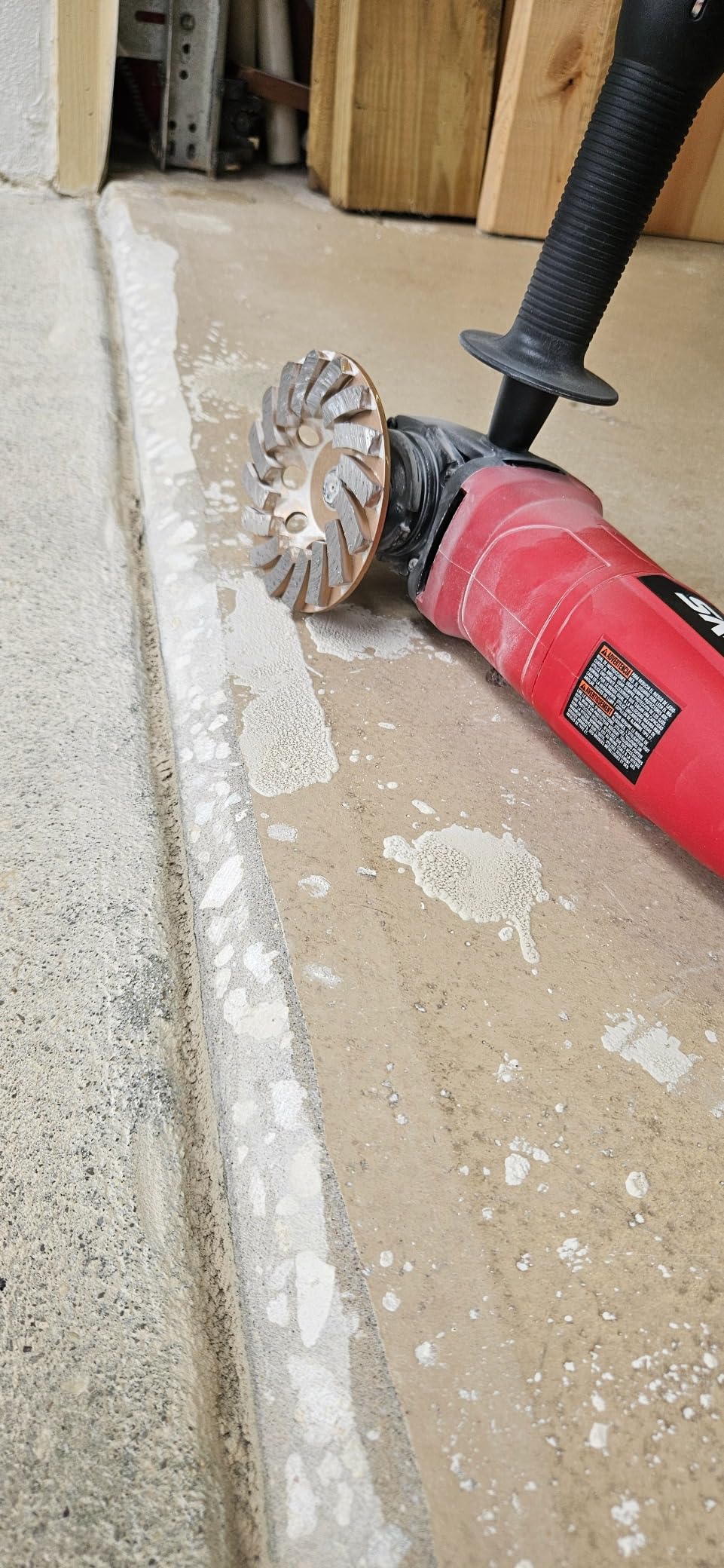 SKIL 6 Amp 4-1/2-Inch Corded Angle Grinder - 9295-01 customer photo 1