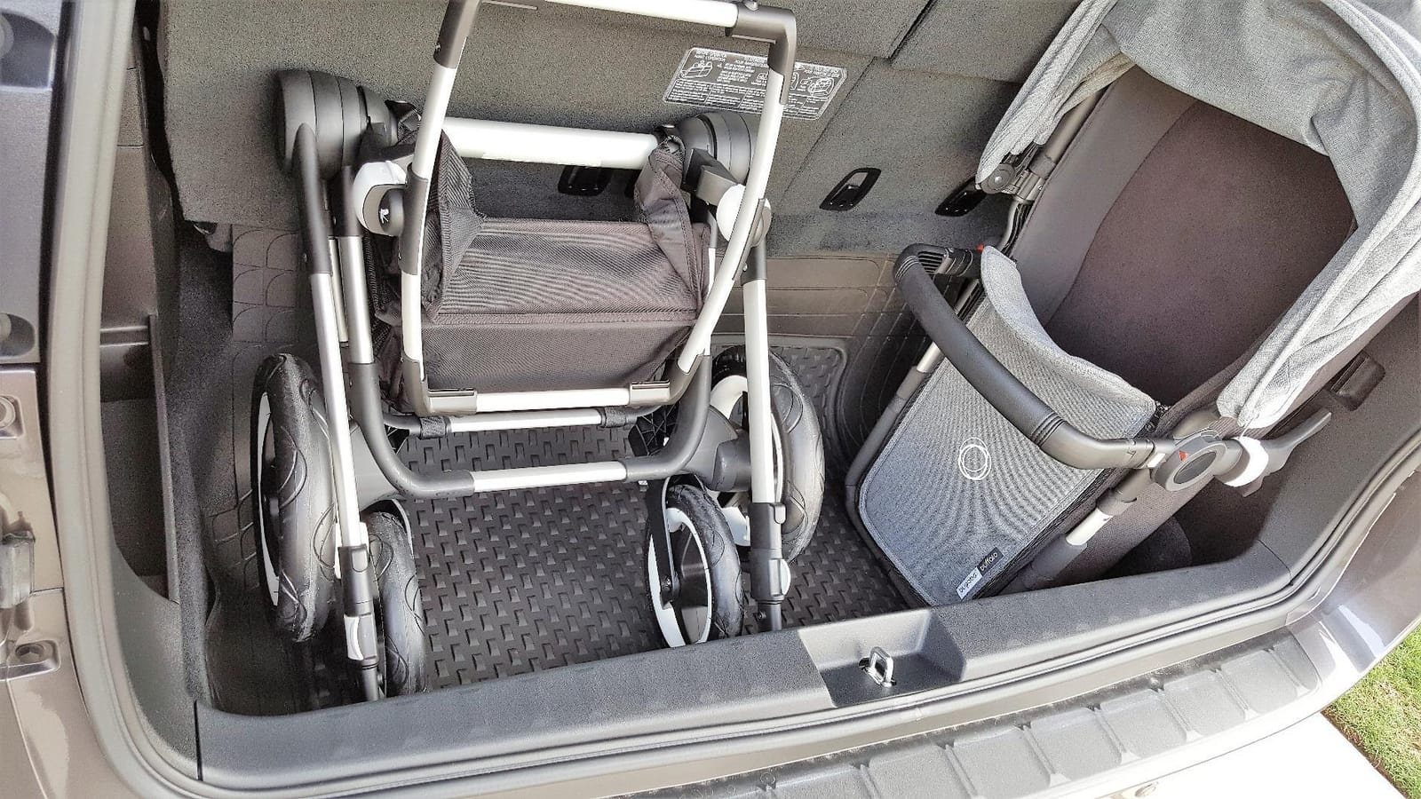 WeatherTech Universal Trim to Fit All Weather Cargo Mat for SUV Floor and Car Trunk Liner, Black customer photo 2