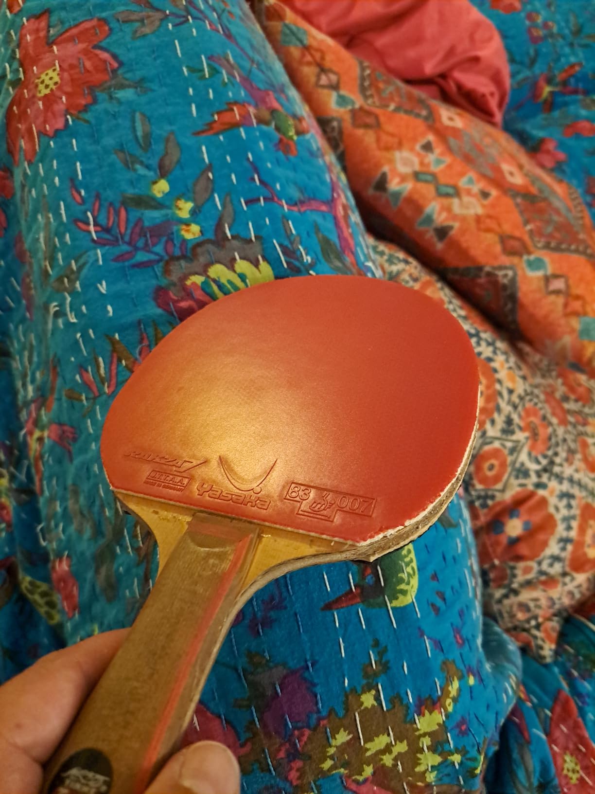YASAKA Rakza 7, Red, Max Table Tennis Rubber customer photo 1