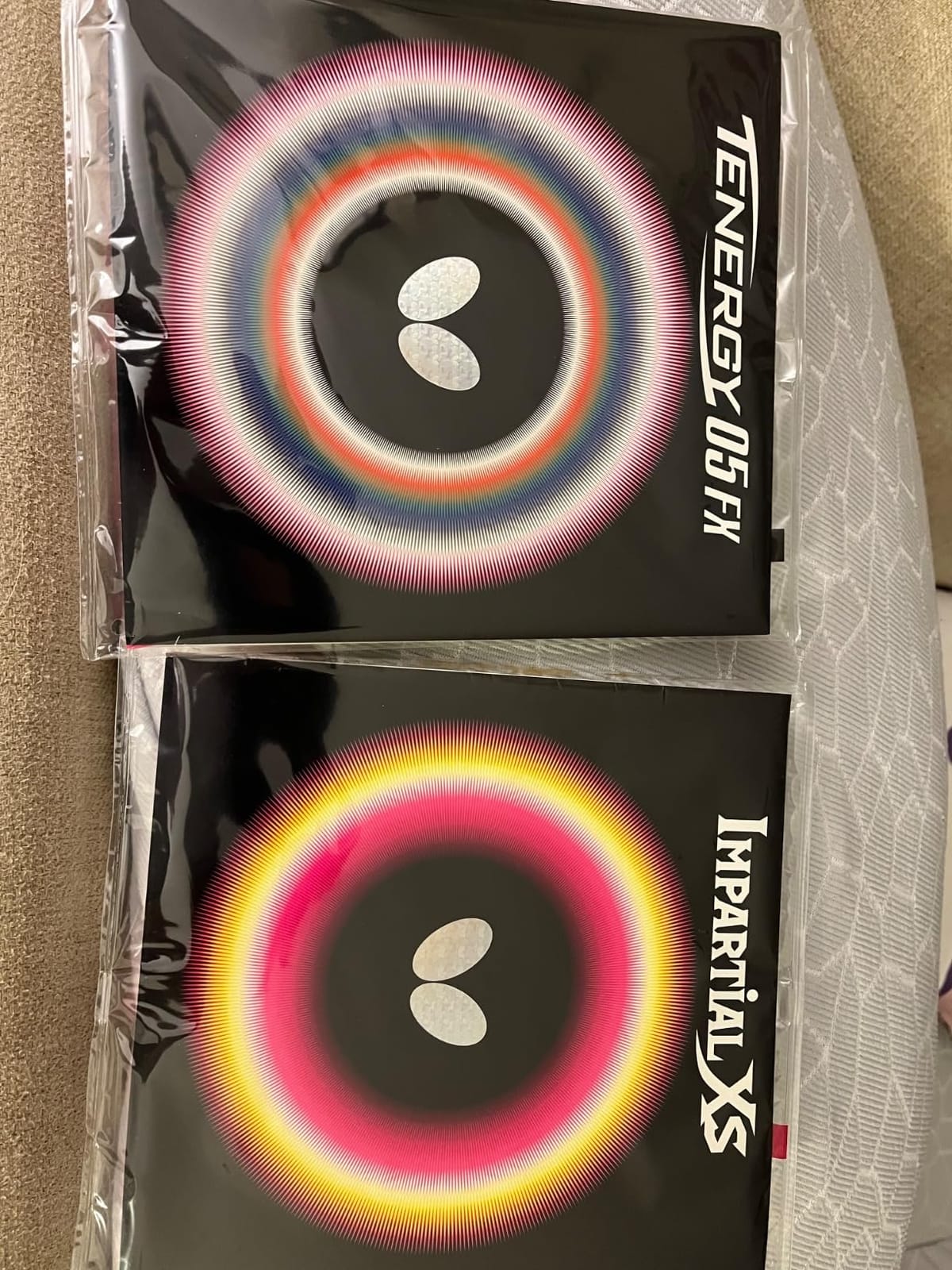 Butterfly Tenergy 05 FX Table Tennis Rubber Sheet - 1.7 mm, 1.9 mm, or 2.1 mm - Red or Black - 1 Inverted Table Tennis Rubber Sheet - Professional Table Tennis Rubbers customer photo 2