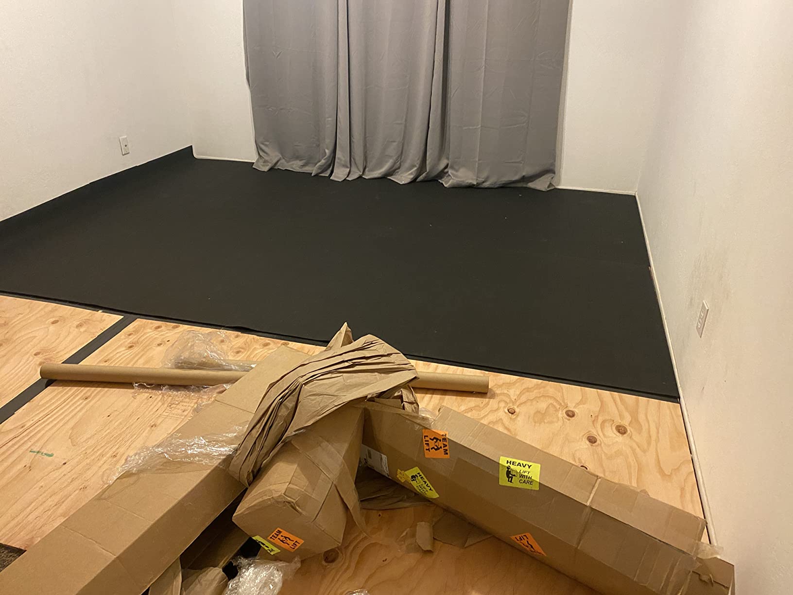 Rubber-Cal Elephant Bark Rubber Flooring - 3/16