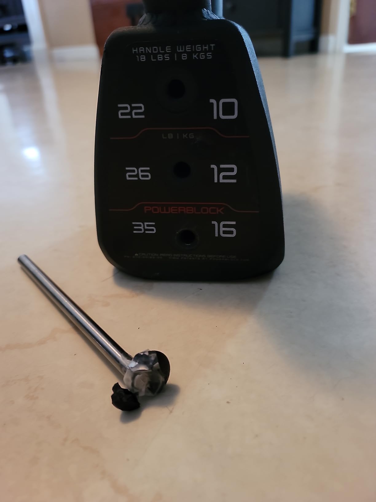 PowerBlock Adjustable Kettlebell customer photo 2