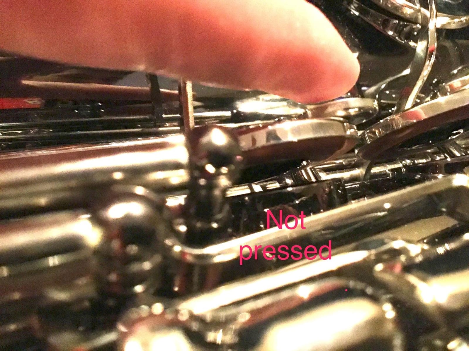 Mendini By Cecilio Tenor Saxophone for Beginner Musicians - Silver Nickel customer photo 2