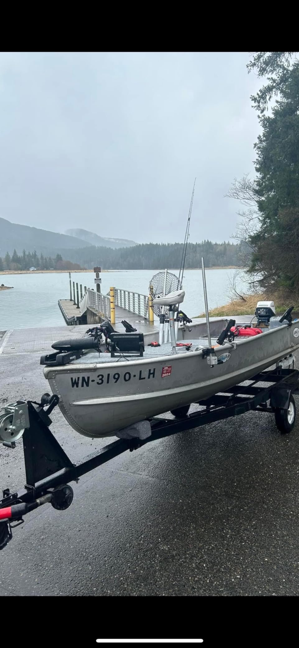 Minn Kota Edge Bow-Mount Electric Trolling Motor with Foot Pedal Control – 45 Lb. Thrust, 36 In. Shaft, Freshwater customer photo 2