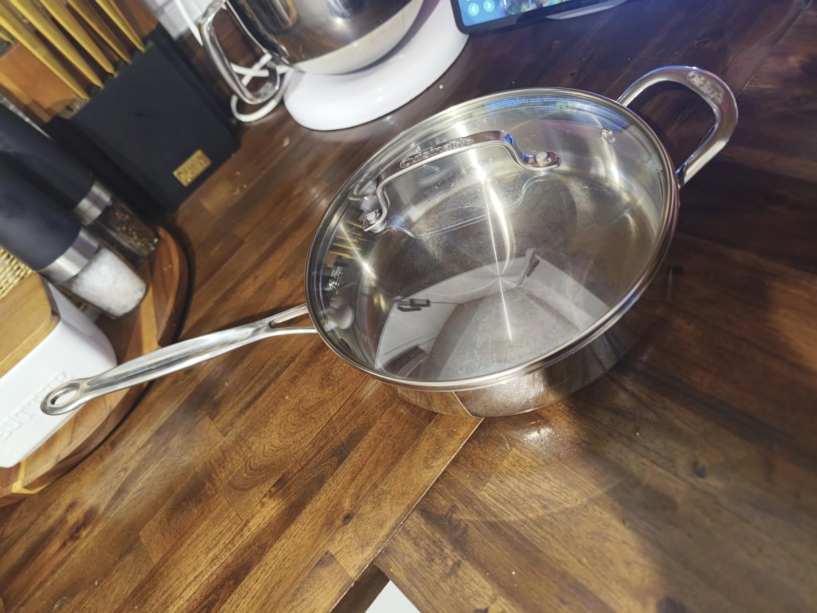 Cuisinart Chef's Classic Stainless Steel Pots and Pans Set, 11 pc, 77-11G customer photo 2