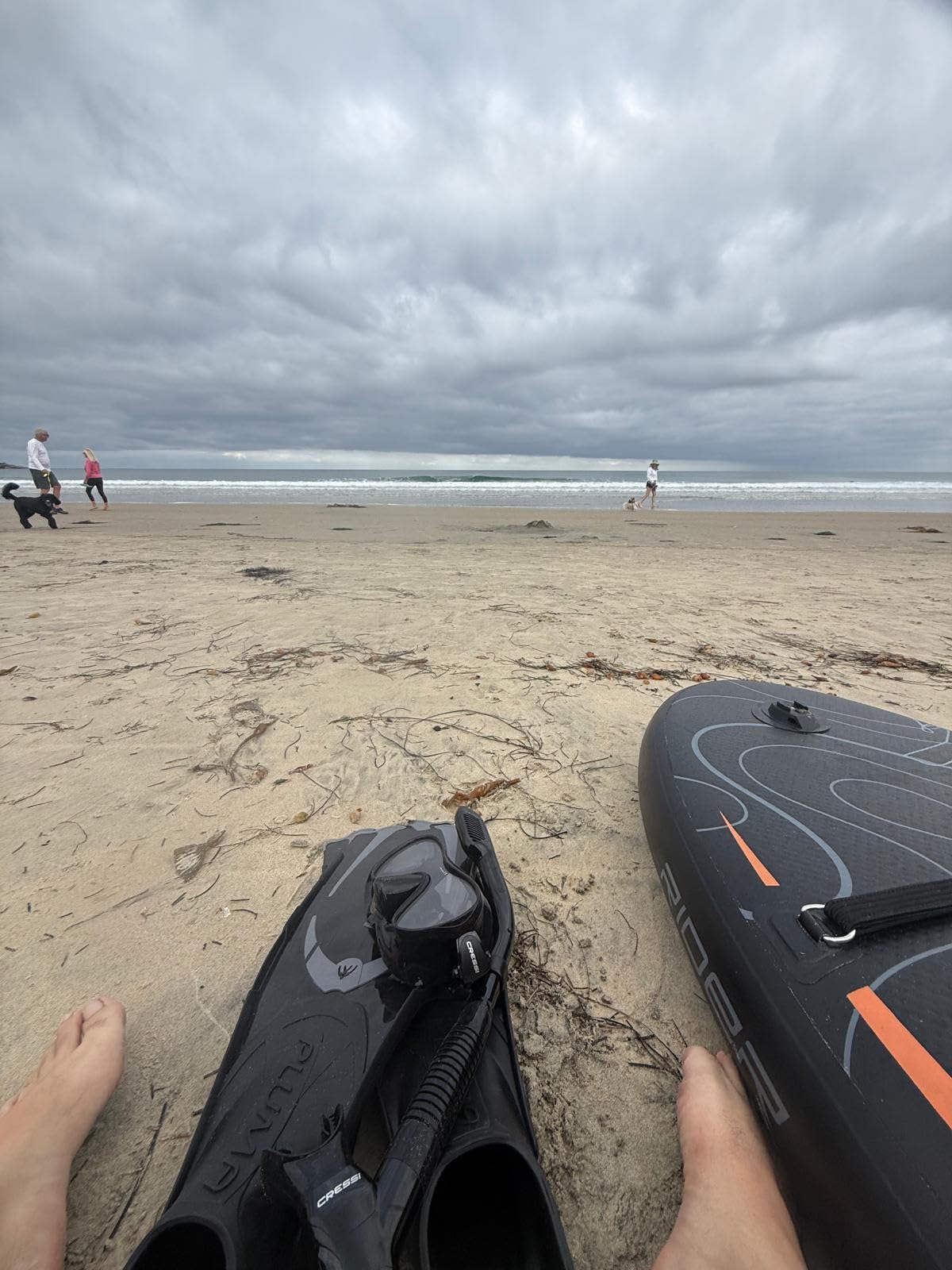 Cressi Adult Snorkeling Full Foot Pocket Fins Made with Advanced Technology - Pluma: Made in Italy customer photo 2