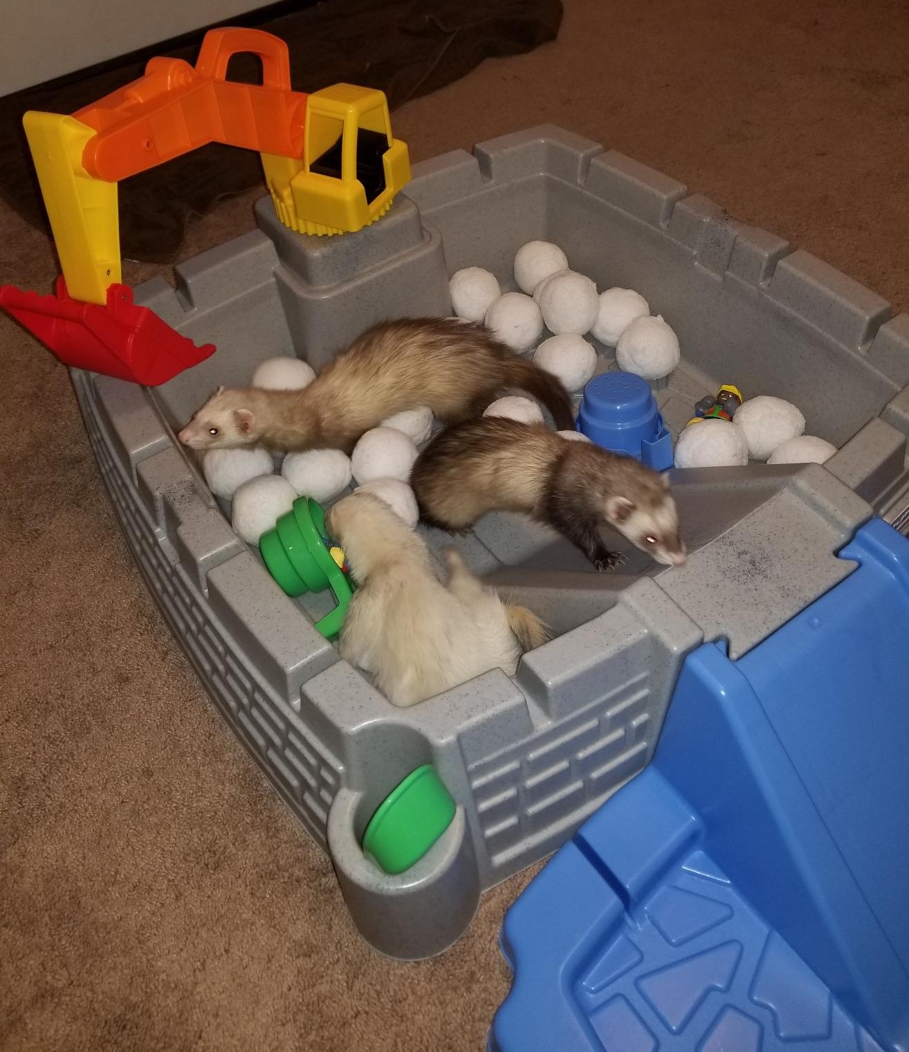 Little Tikes Big Digger Sandbox, White customer photo 2