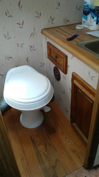 Dometic 300 Series Standard Height Gravity RV Toilet customer photo 1
