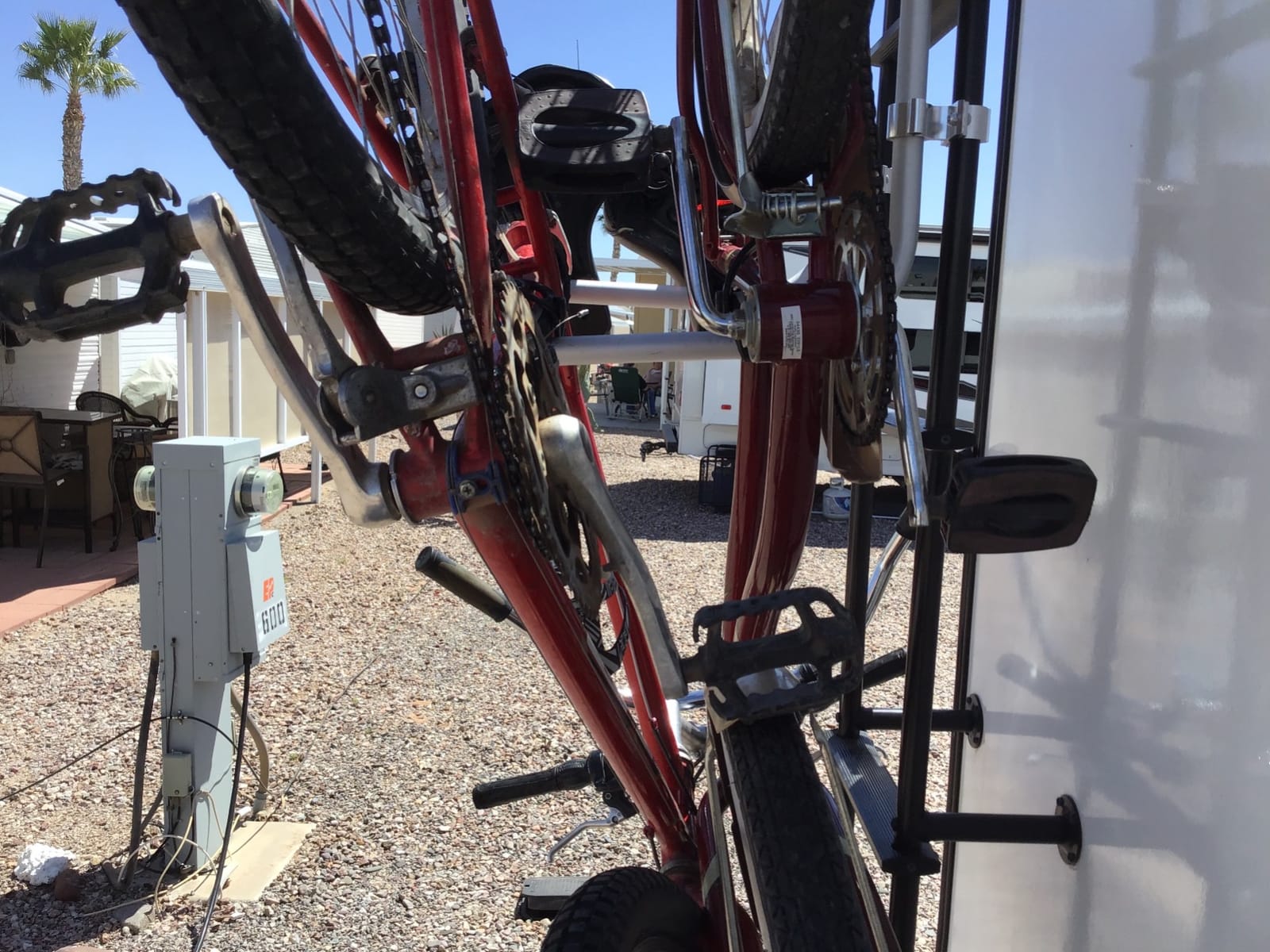 Stromberg Carlson LA-102 1-Inch Bike Rack for Universal Ladder, black customer photo 2
