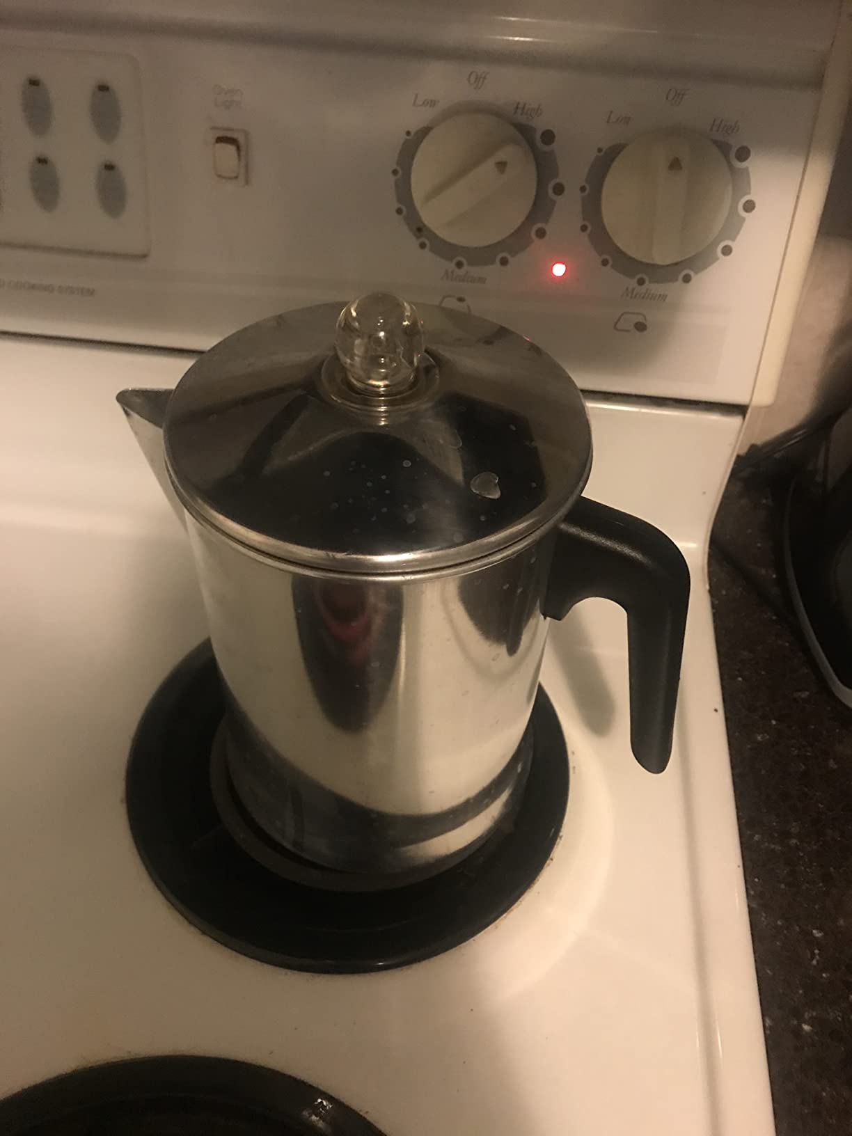 Primula Today Aluminum Stove Top Percolator Maker Durable, Brew Coffee On Stovetop, 9 Cup, Silver customer photo 1