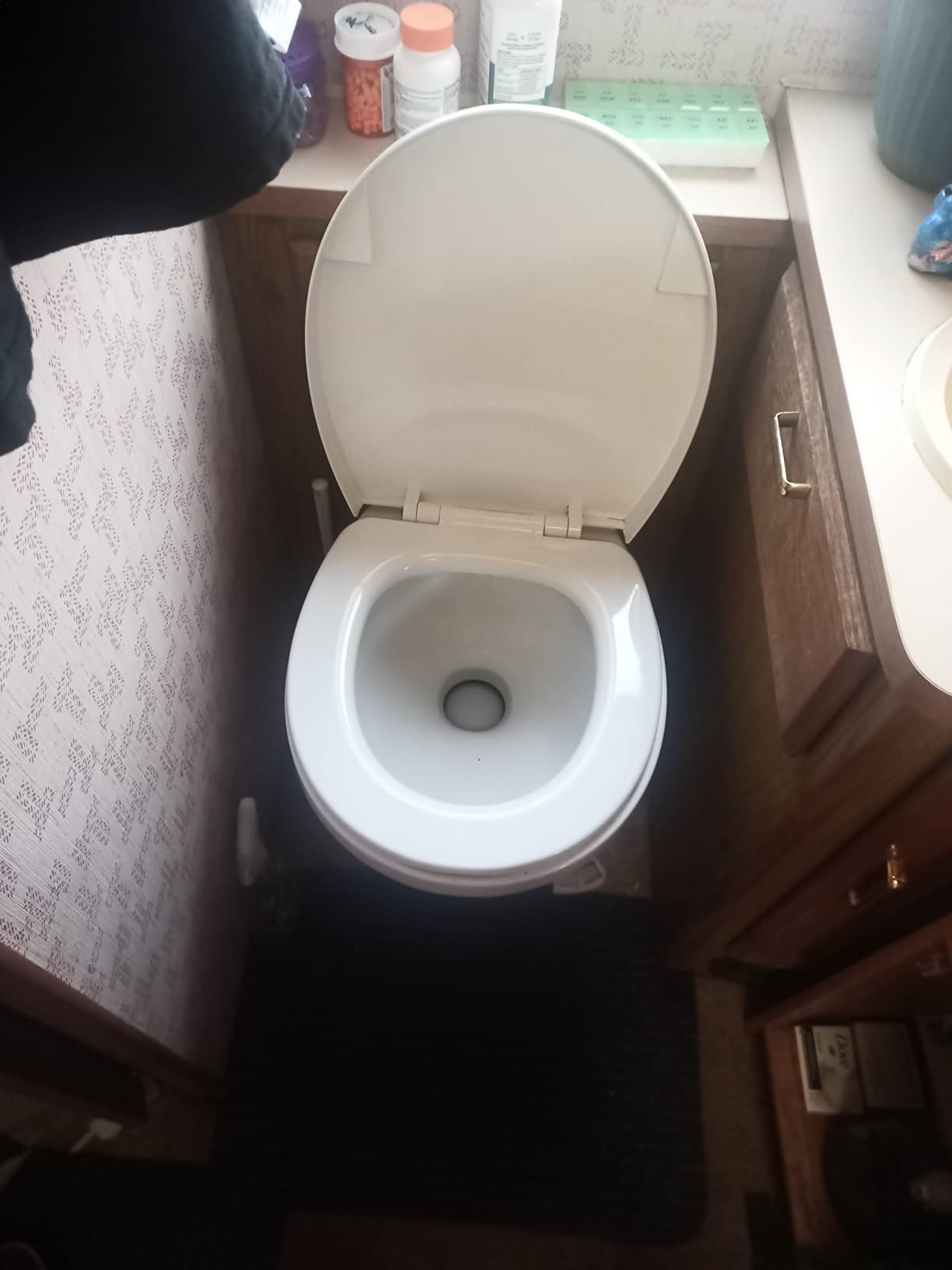 Aqua-Magic Residence RV toilet / High Profile / White - Thetford 42169 customer photo 2