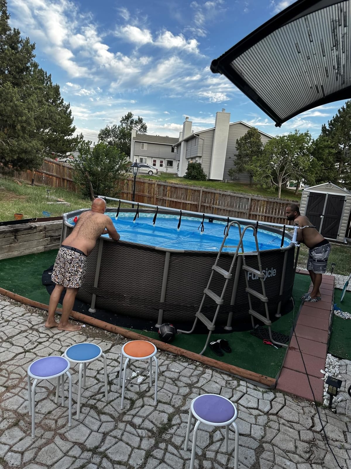 Sun2Solar Blue 24 ft Round Pool Solar Cover | 12 Mil | Heat Retaining customer photo 2