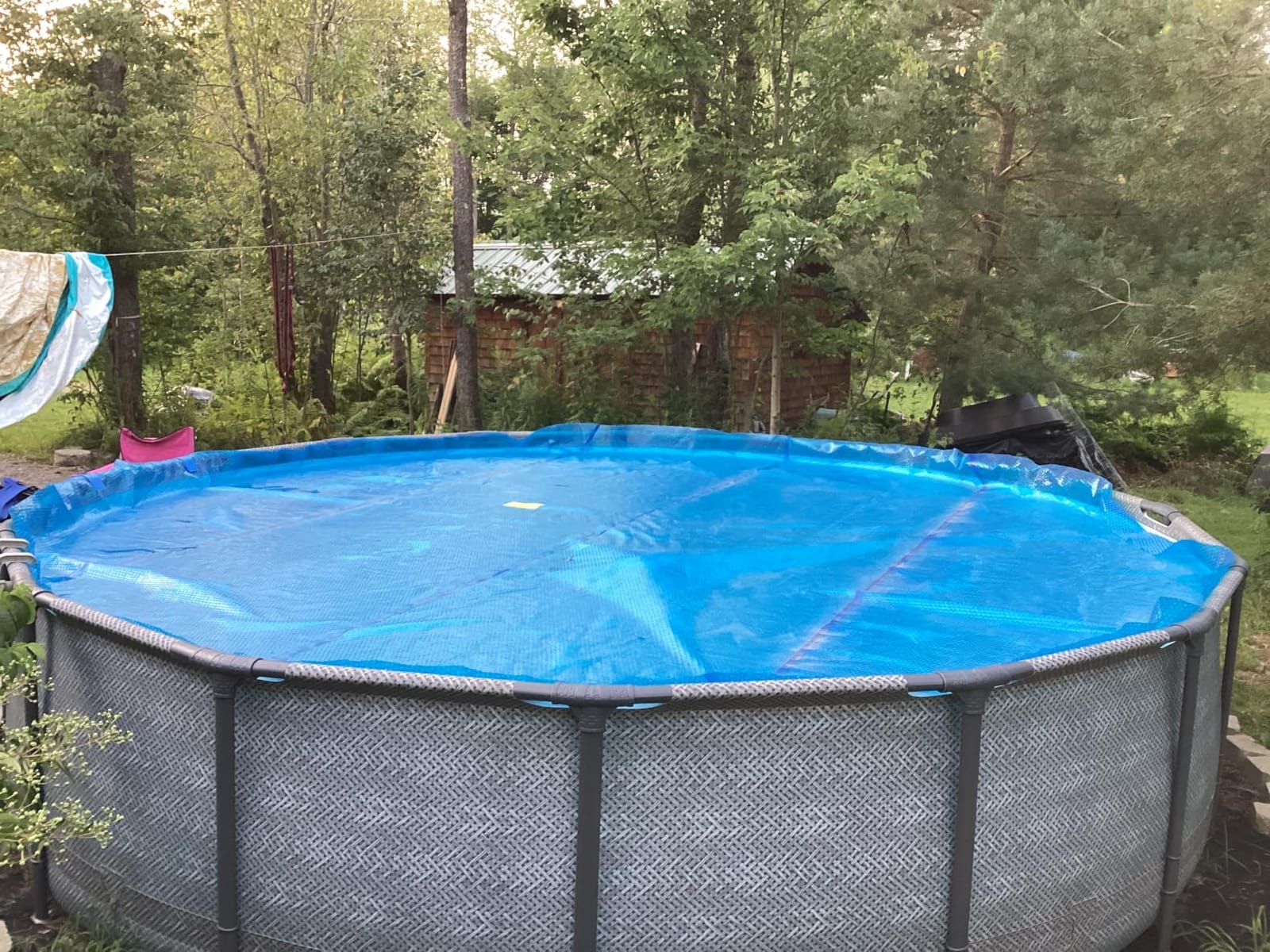 Sun2Solar Blue 18 ft Round Solar Cover | 8 Mil | Heat Retaining customer photo 1