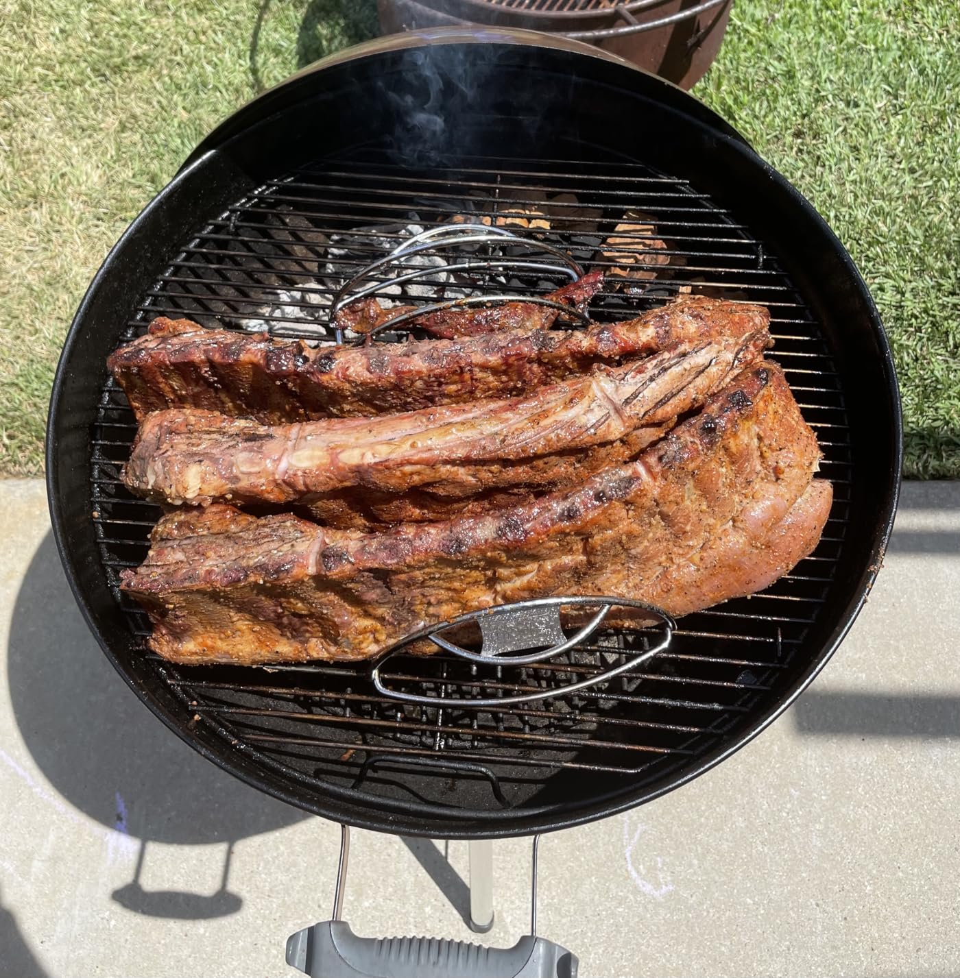 Weber® Rib Rack - BBQ Rib Holder for Grilling & Smoking customer photo 2