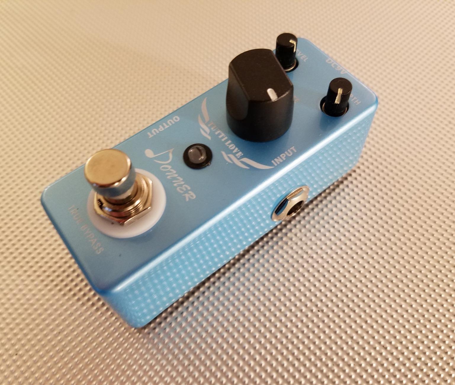 Donner Chorus Pedal, Tutti Love Analog Chorus Effect Classic Warm Chorus for Electric Guitar True Bypass customer photo 2