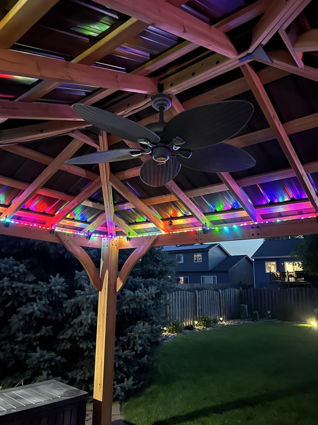 Honeywell Palm Island 52 Inch Tropical Indoor Outdoor Ceiling Fan, Bronze customer photo 1