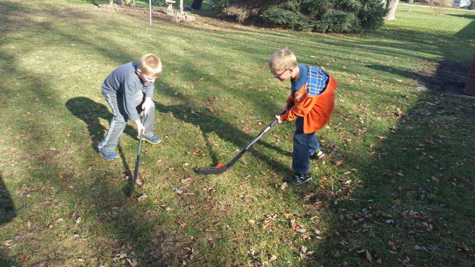 Franklin Sports Hockey Goal, Ball, and Stick Set - NHL customer photo 2