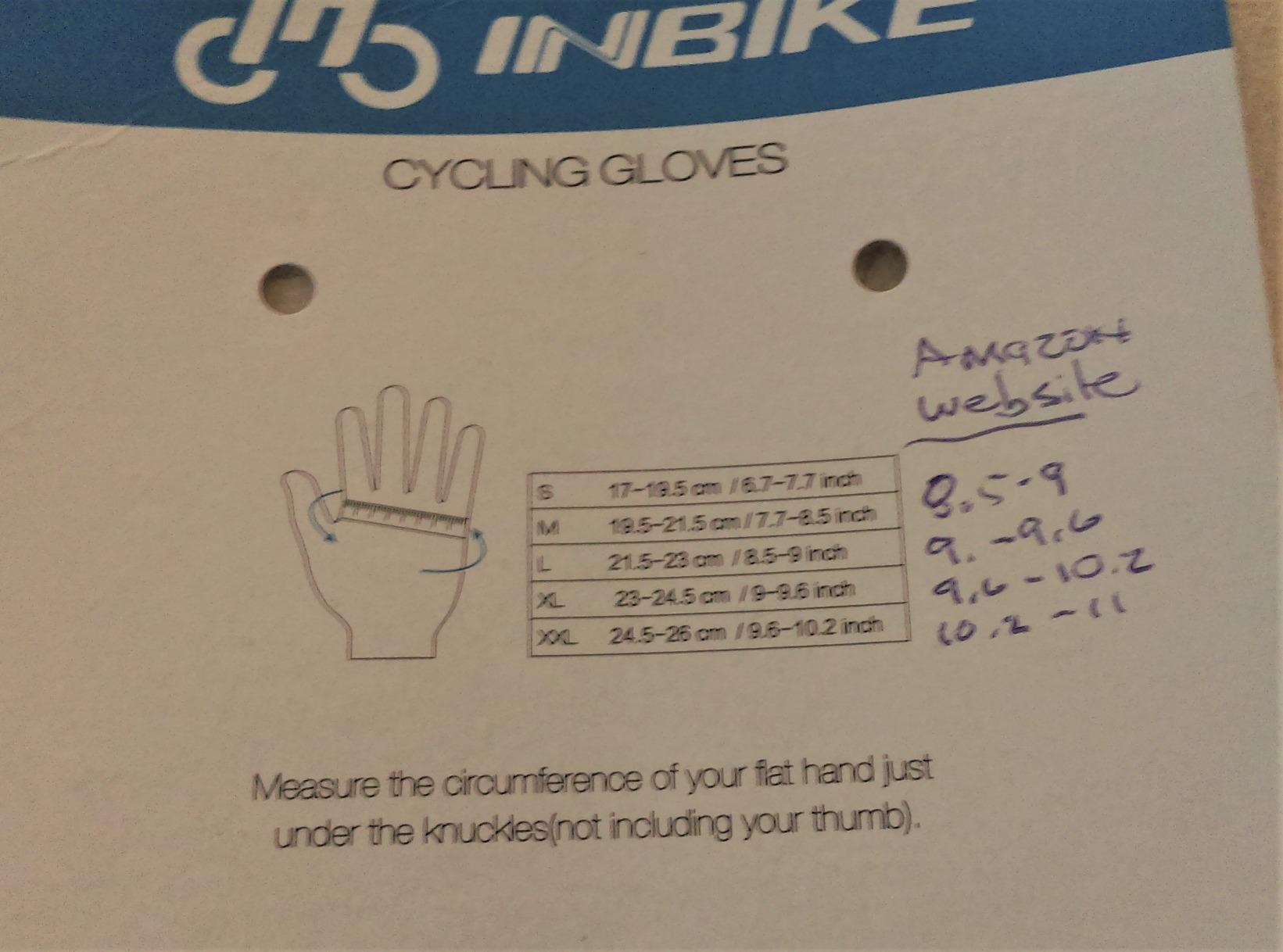 INBIKE 5mm Padded Half Finger Bike Bicycle Cycling Gloves customer photo 1