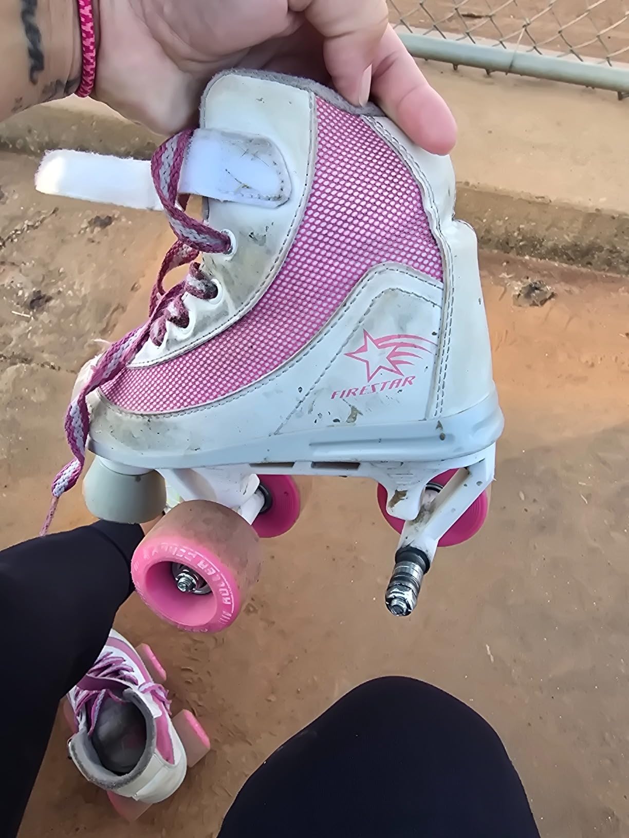 Roller Derby Firestar Youth Skates for Girls, Boys, Beginners, Kids customer photo 2