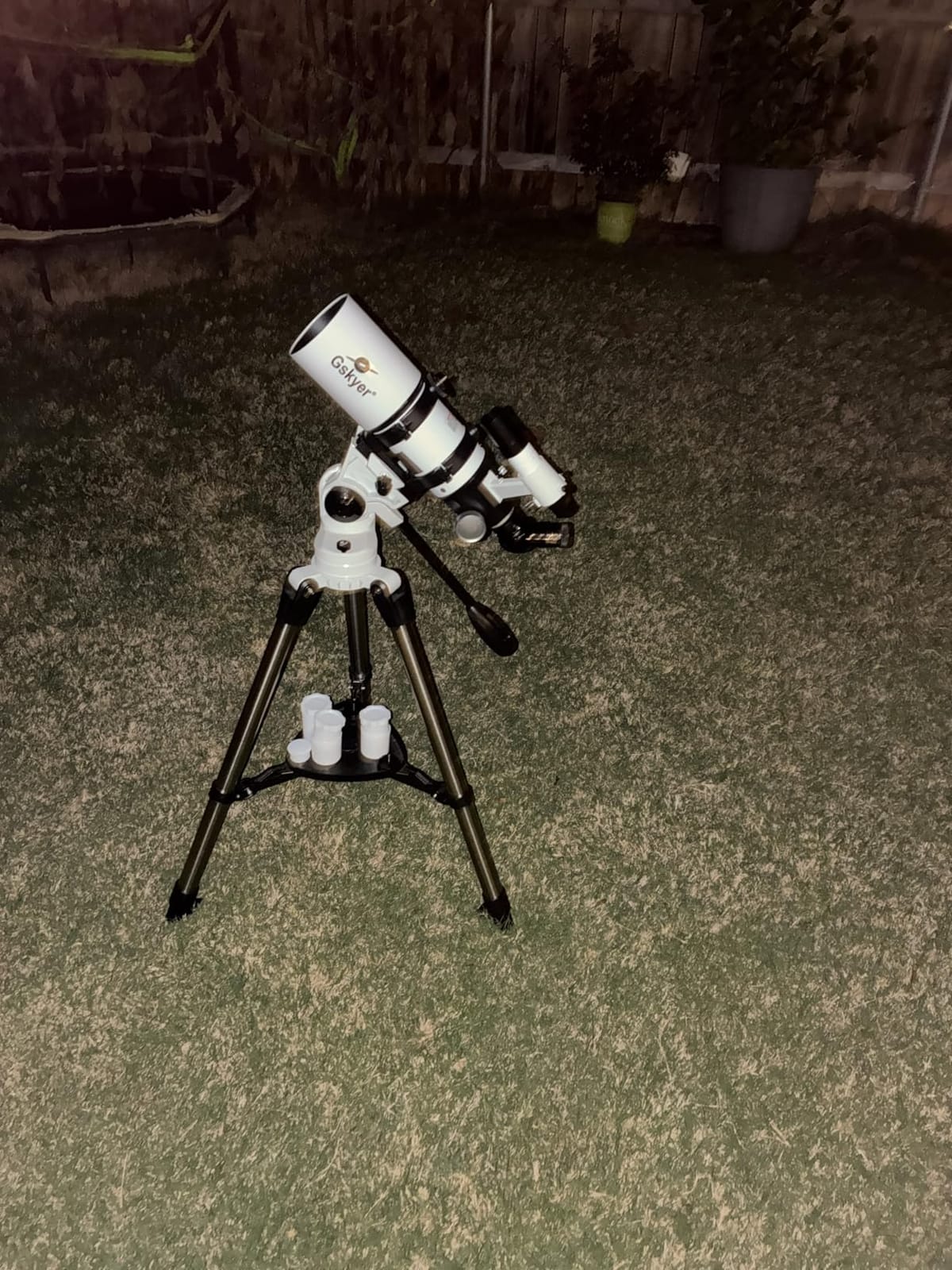 Gskyer Telescope, 80mm AZ Space Astronomical Refractor Telescope for Kids customer photo 1