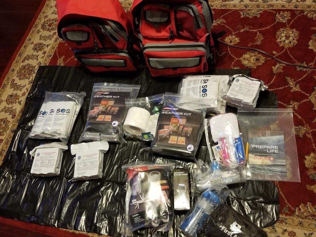 Family Emergency Kit | All-in-one Survival Kit Backpack for Earthquake, Flood, Disaster Relief, Civil Unrest & Outdoor - Survival Bag & Emergency Preparedness Kit for Families customer photo 1