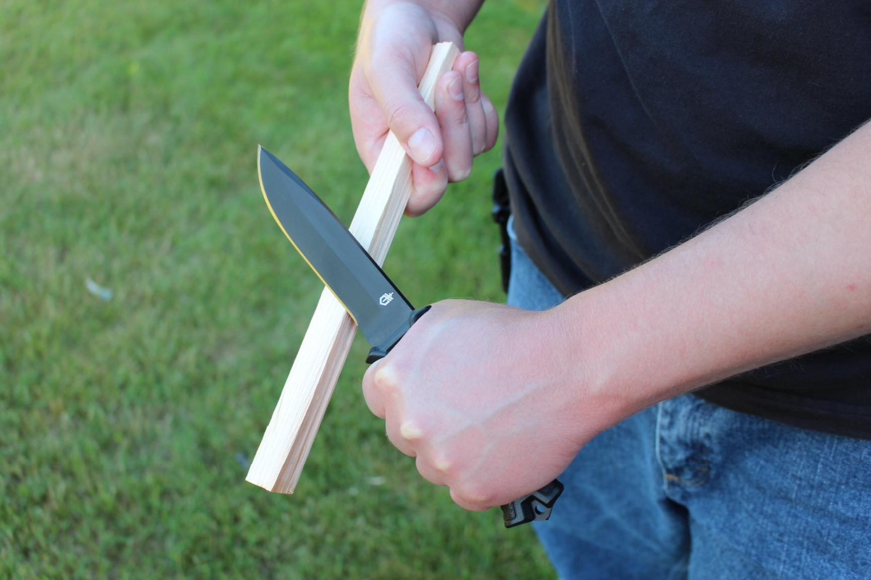 Gerber Gear Strongarm - Fixed Blade Tactical Knife for Survival Gear - Coyote Brown, Plain Edge customer photo 2