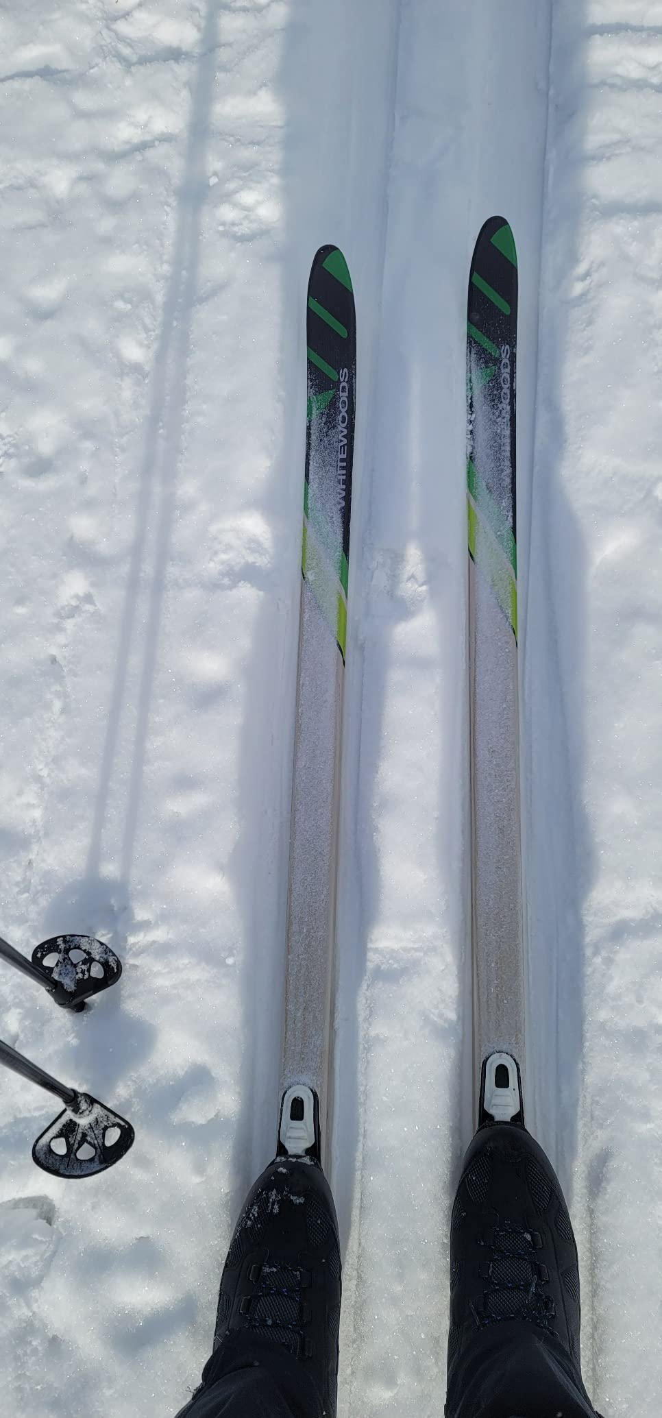 Whitewoods Adult NNN Cross Country Ski Package; Boots, Bindings, Poles, Skis 207cm (for Skiers 180 lbs. & Up) customer photo 1