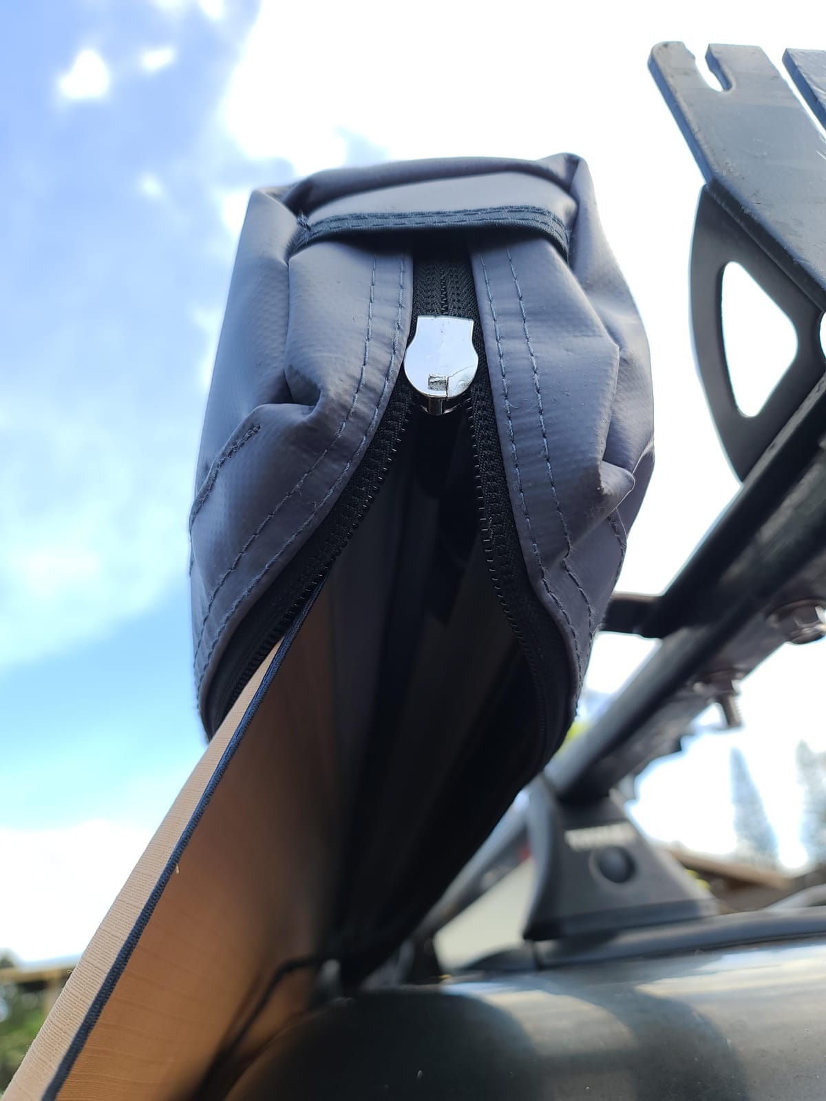ARB 814301 Retractable Awning 1250 x 2100 mm 4x4 Accessories, self-Standing Retractable awnings fit onto The Side of Most roof Racks and roof Bars customer photo 1