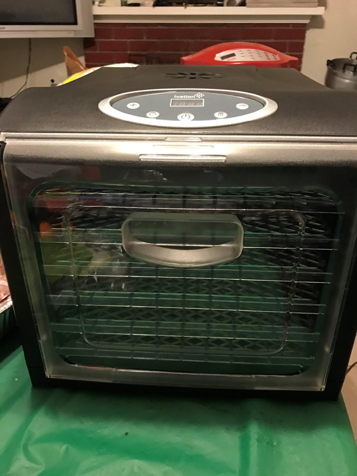 Ivation 6 Tray Food Dehydrator for Beef Jerky, Digital Timer customer photo 1