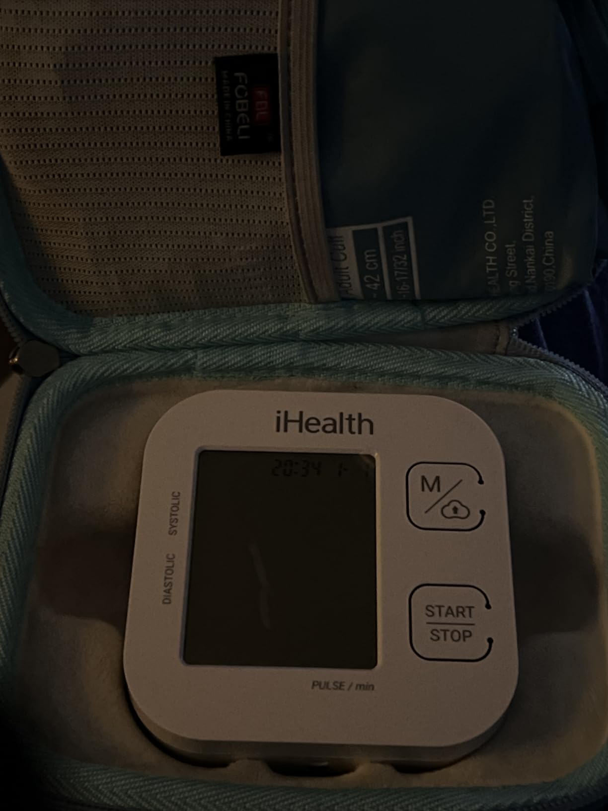 iHealth Track Smart Upper Arm Blood Pressure Monitor with Wide-Range Cuff customer photo 2