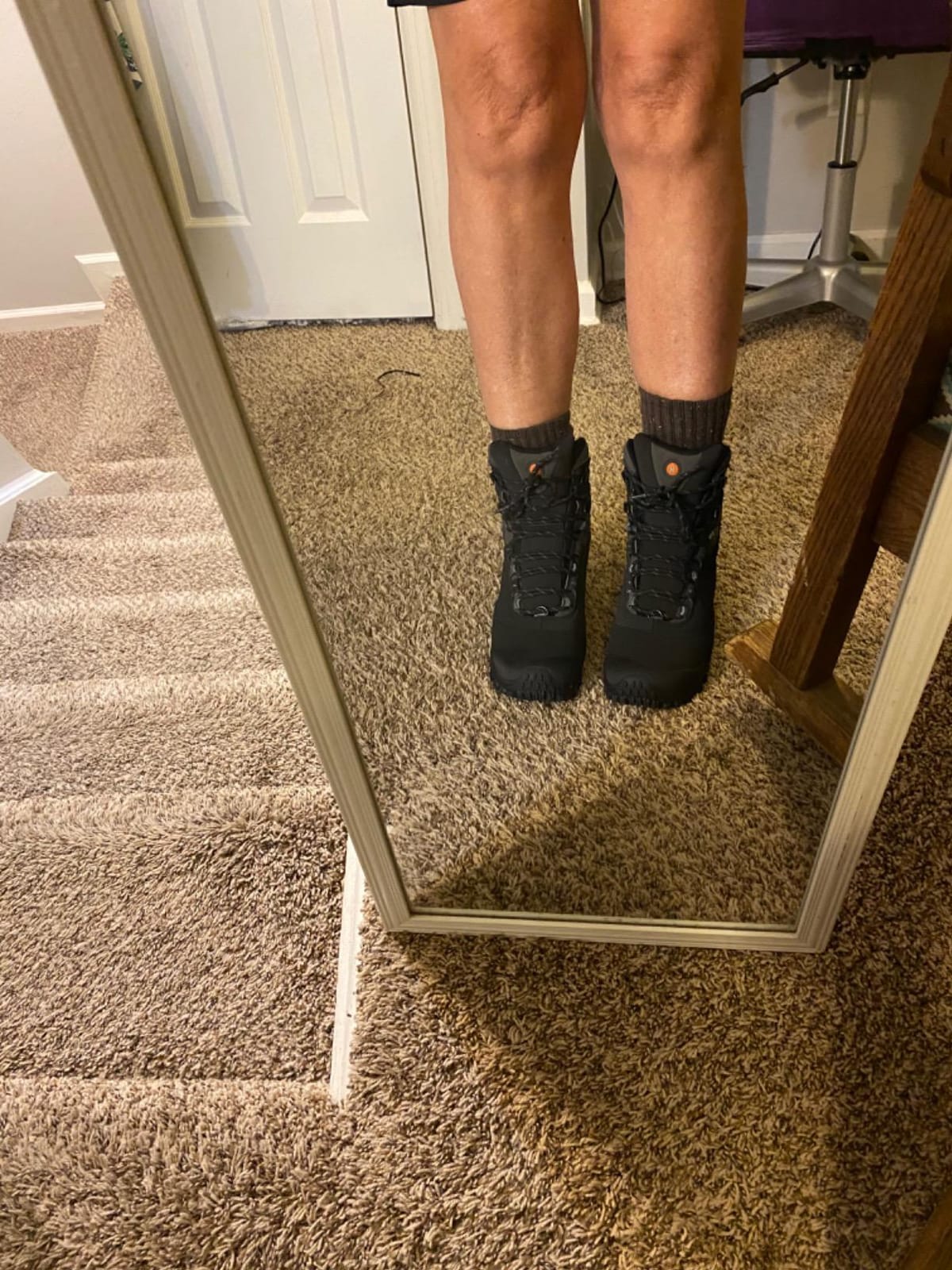 Women's Hiking Boots Lightweight Waterproof Hunting Boots, Ankle Support customer photo 1