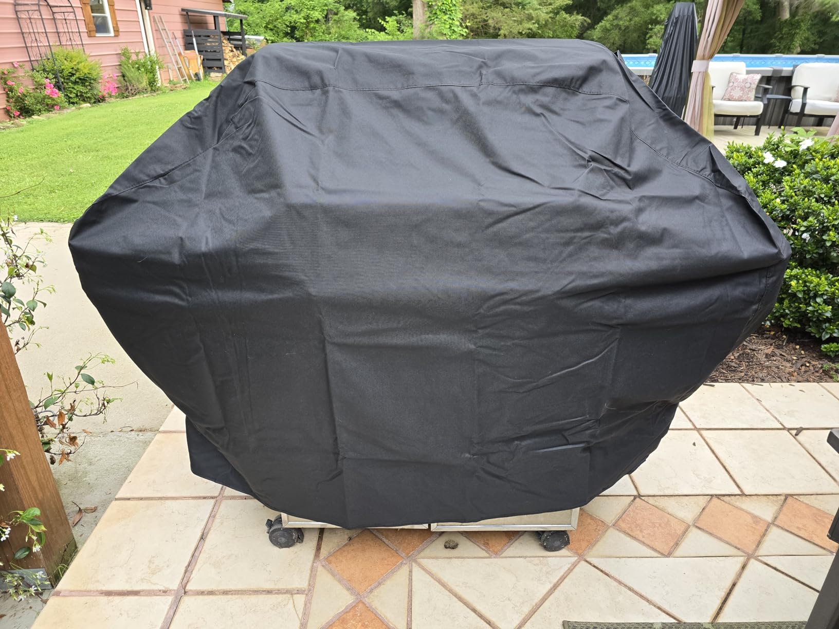 Unicook 55 Inch Grill Cover for Outdoor Grill, Heavy Duty Waterproof customer photo 1