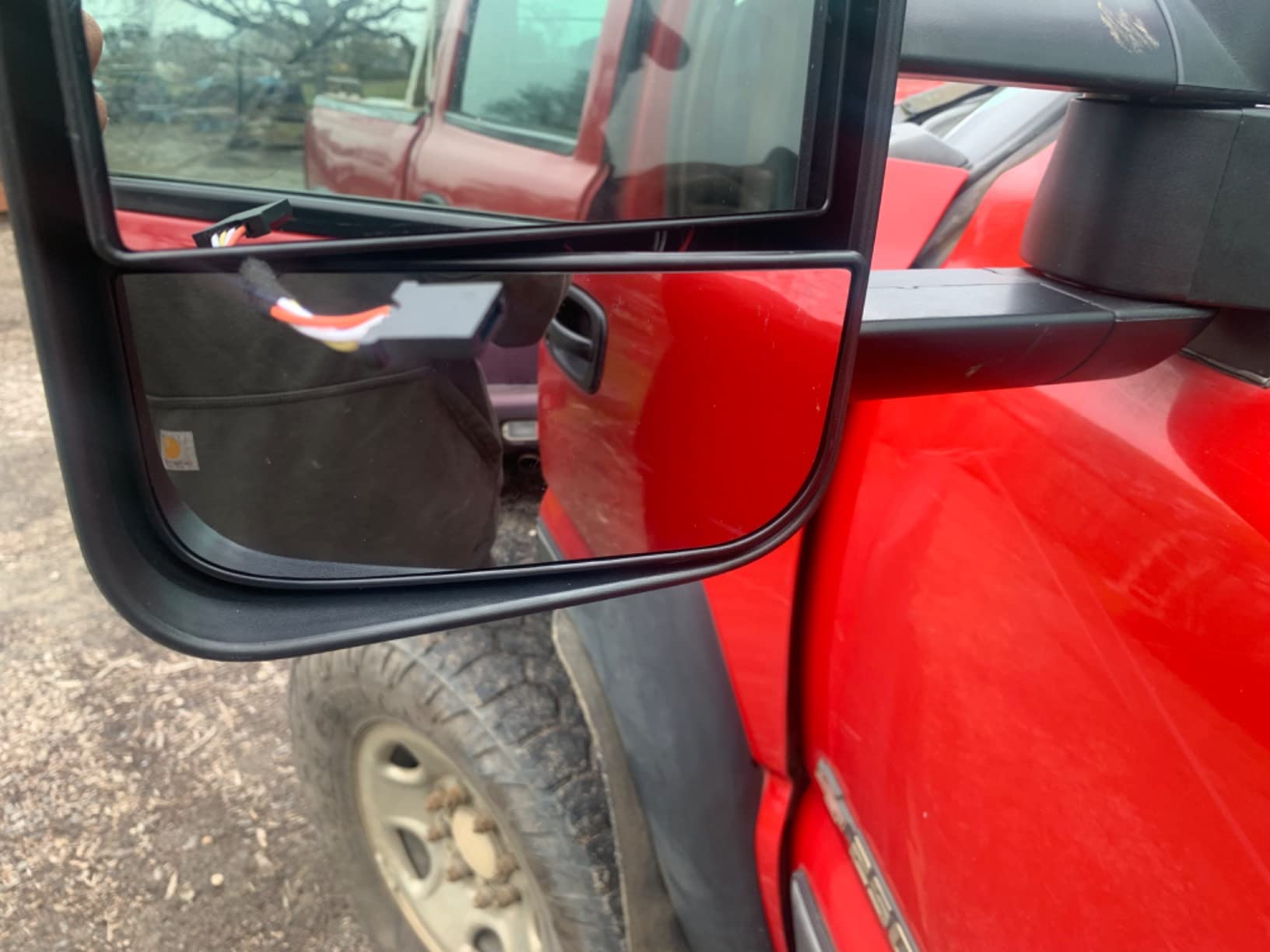 YITAMOTOR Tow Mirrors Compatible with 2003-2006 Chevy Silverado GMC Sierra customer photo 1