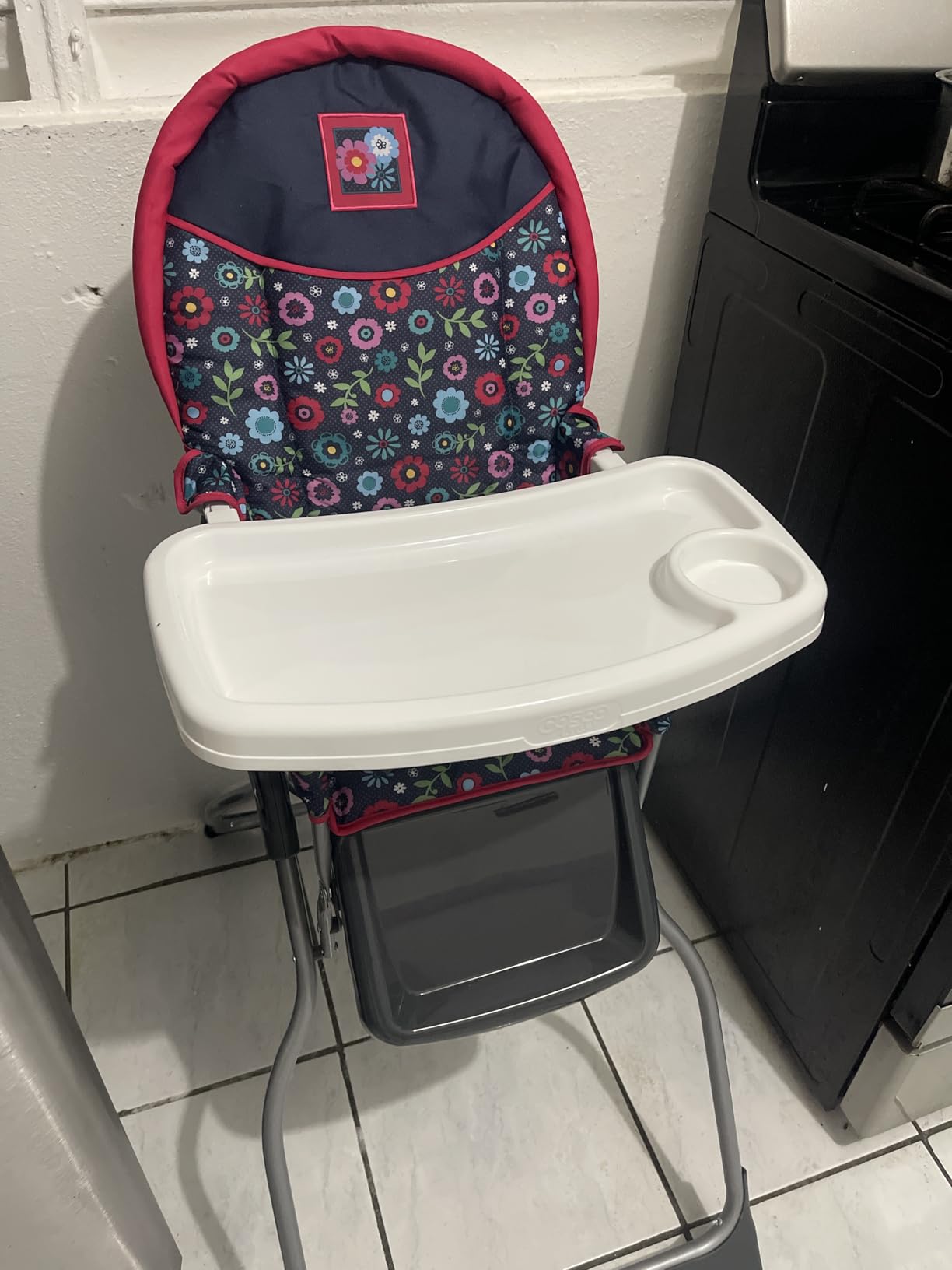 Cosco Kids Simple Fold Highchair for Baby, Simple Foldable High Chair, Convenient, Lightweight, and Compact Design, Comet customer photo 2