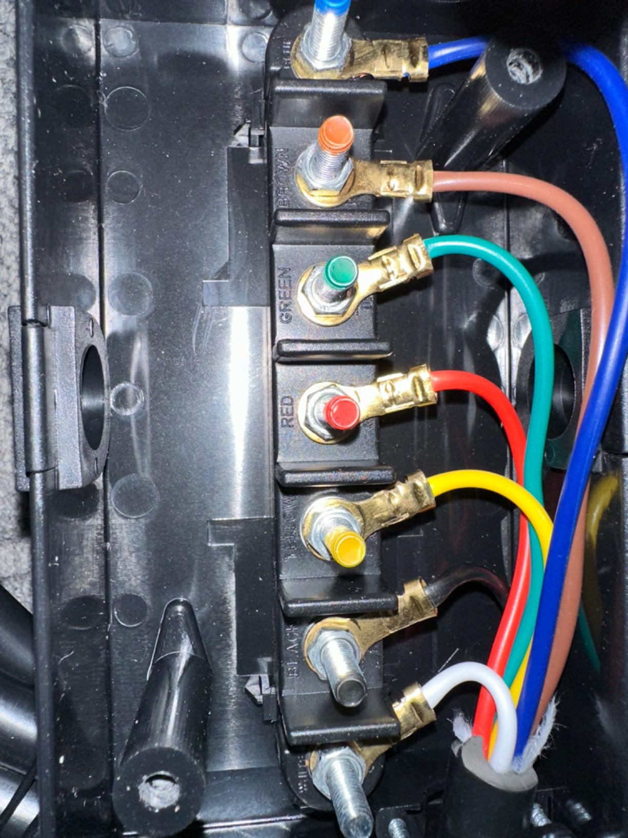 MICTUNING 7-Way Trailer Cord 8FT with Junction Box Heavy Duty, Waterproof customer photo 1