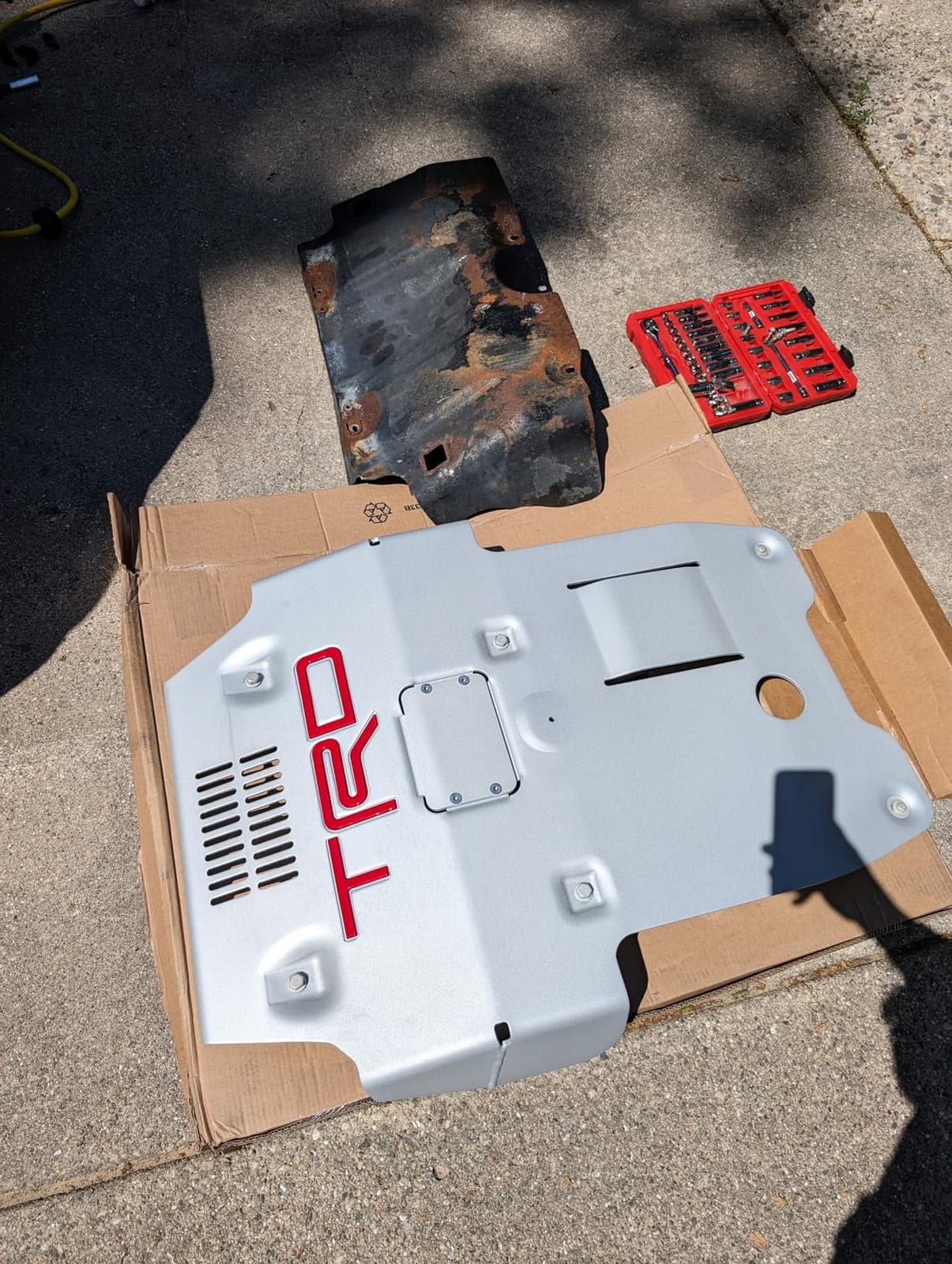 Toyota PTR60-35190 TRD Pro Front Skid Plate customer photo 1