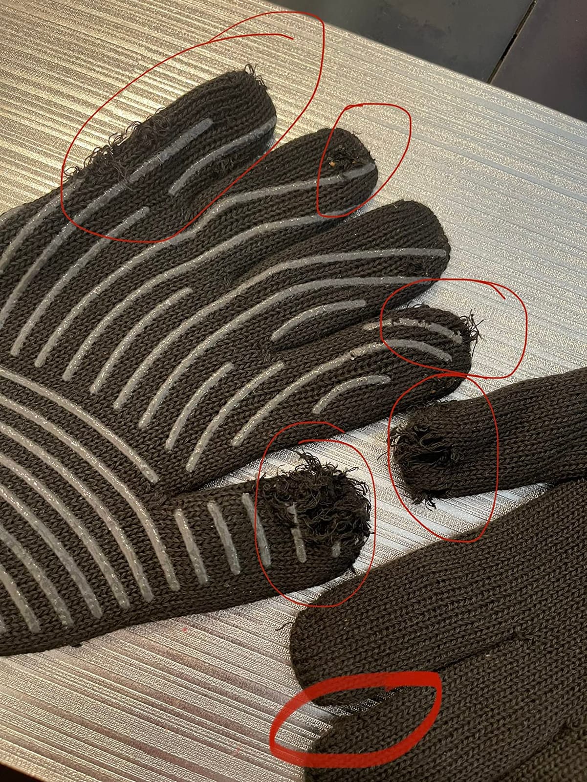 Weber® Premium Gloves Large/X-Large, Black customer photo 2
