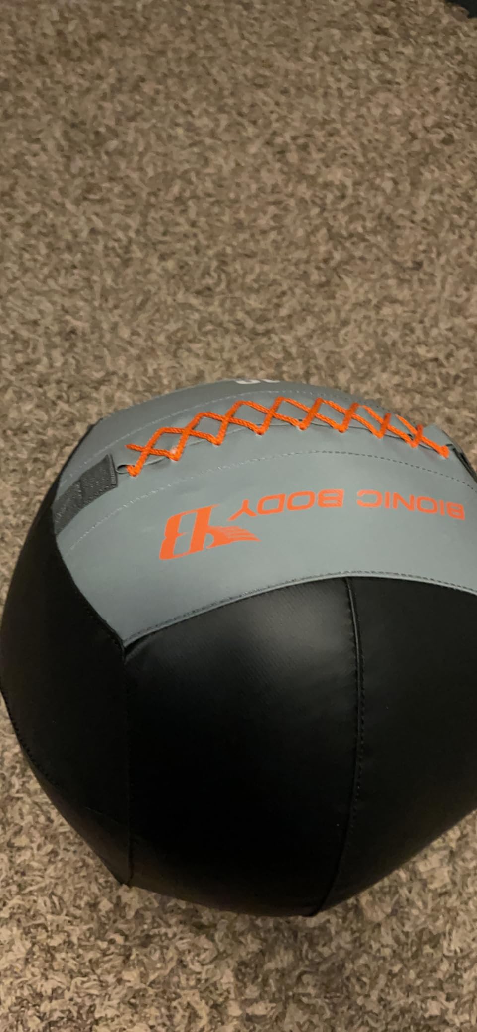 Bionic Body Soft Medicine Ball Weighted Slam Wall Ball for Cardio Workout and Core Training – Ideal for Squat, Lunge, and Partner Toss customer photo 1