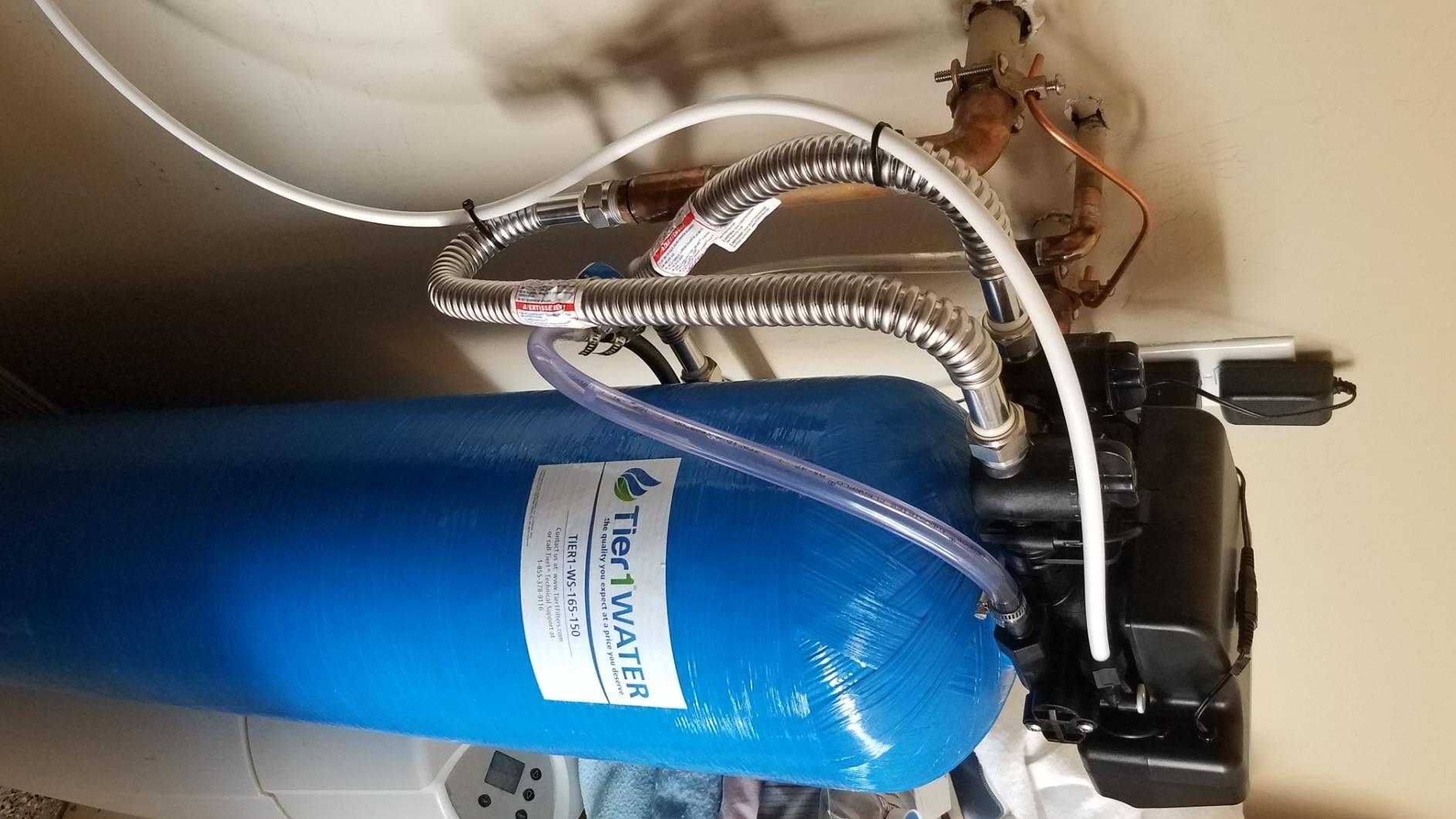 Tier1 48,000 Grain Water Softener System for 4-5 Bathroom Homes customer photo 2