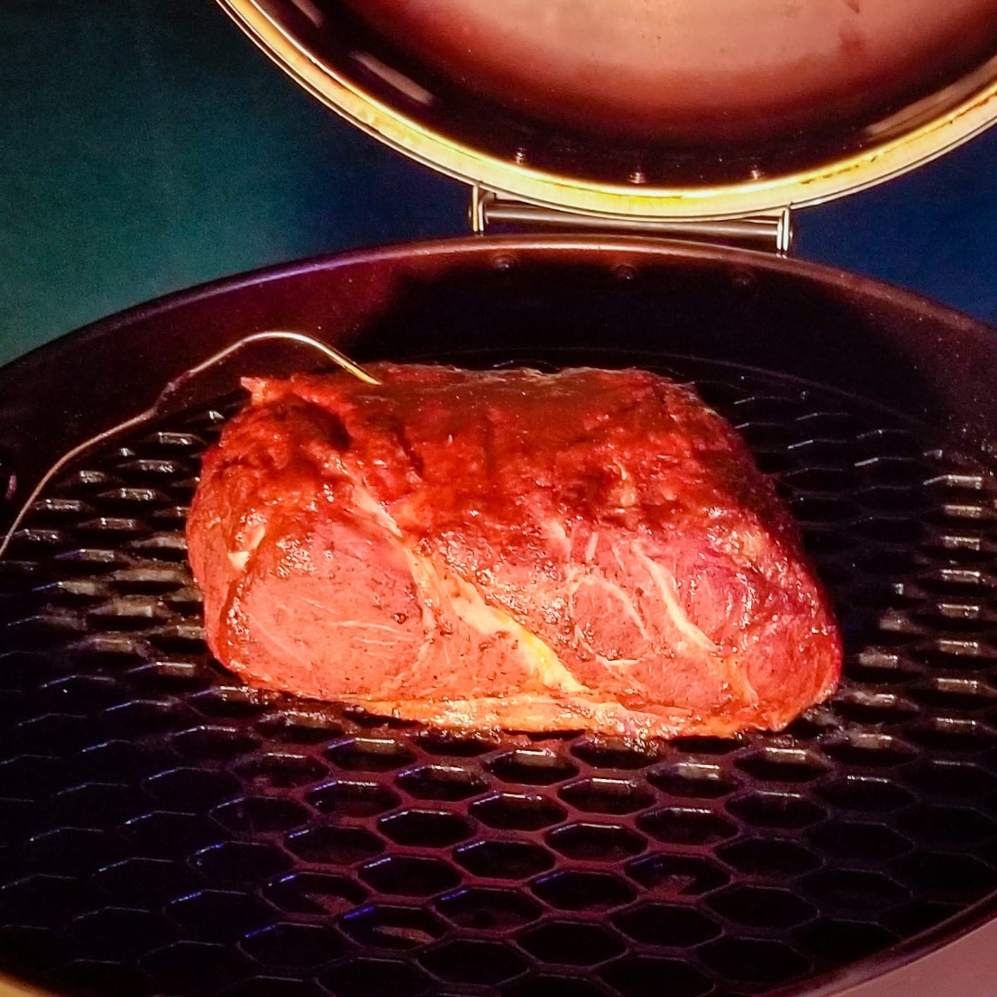 Cast Iron Grill Grate for 22 Inch Weber Kettle Grill, Better Sear Marks customer photo 2