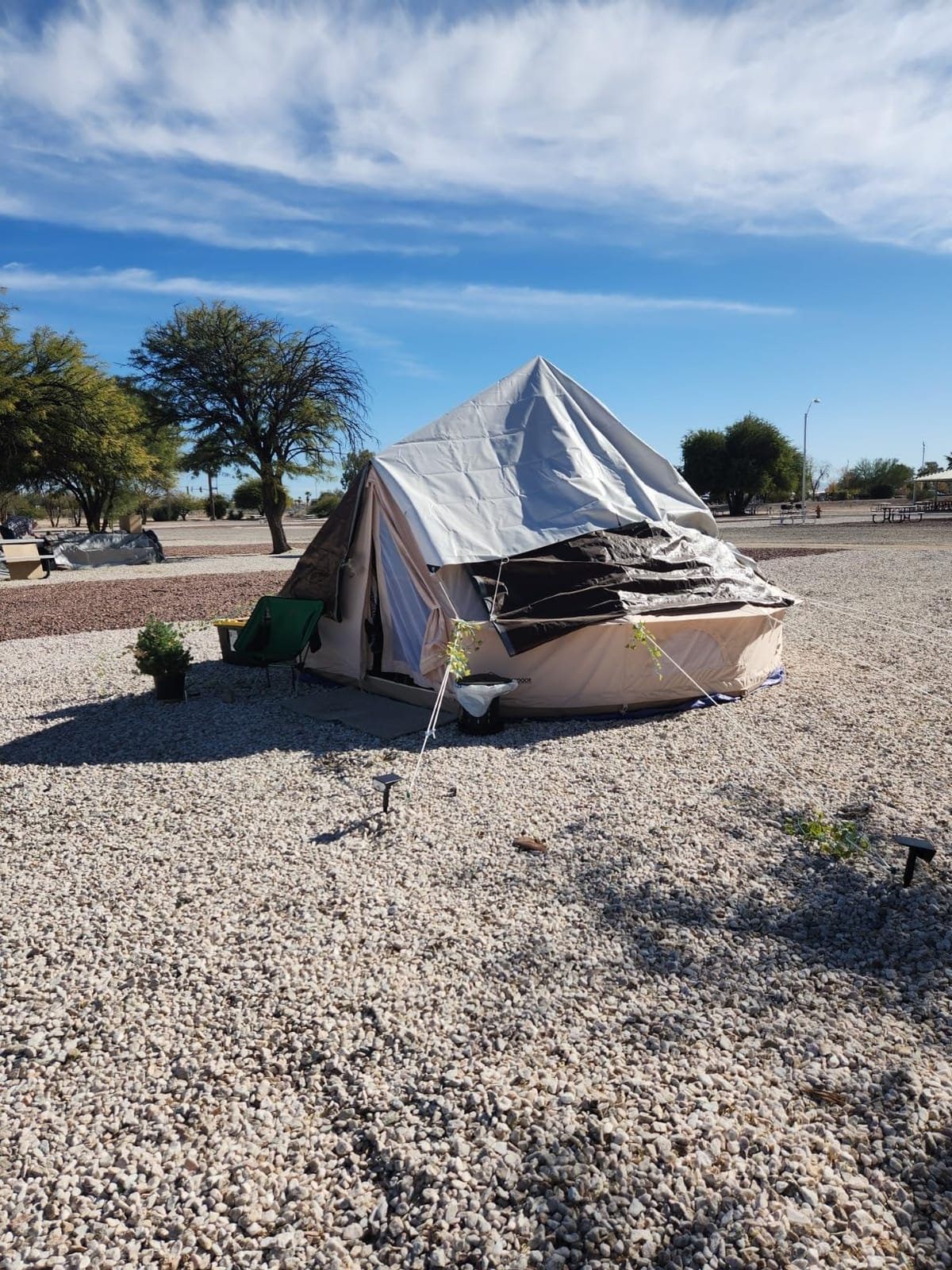 DANCHEL OUTDOOR B5PRO Canvas Bell Tent with Stove Jack 13ft/16.4ft/20ft customer photo 2